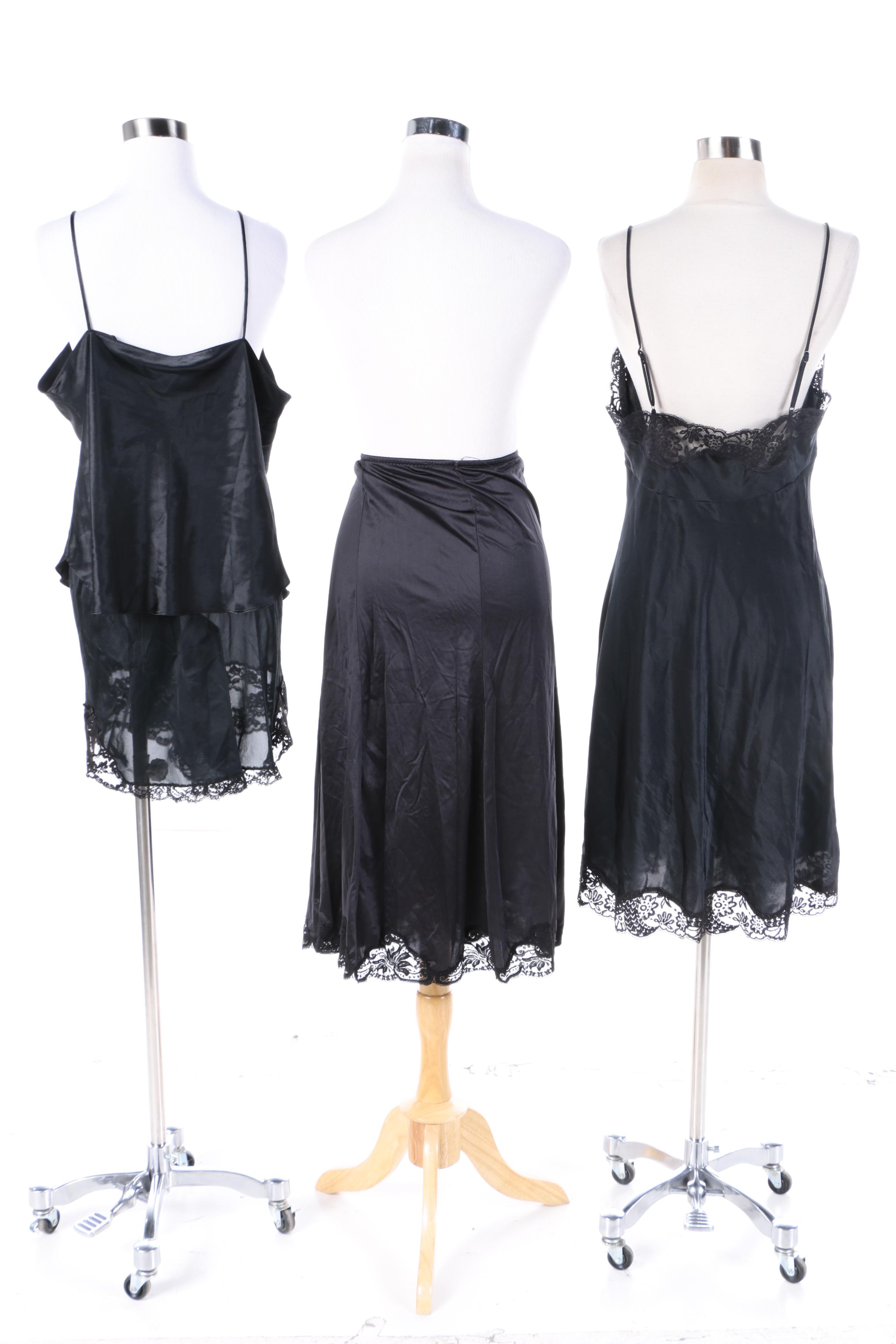 Black Lingerie Including Calvin Klein