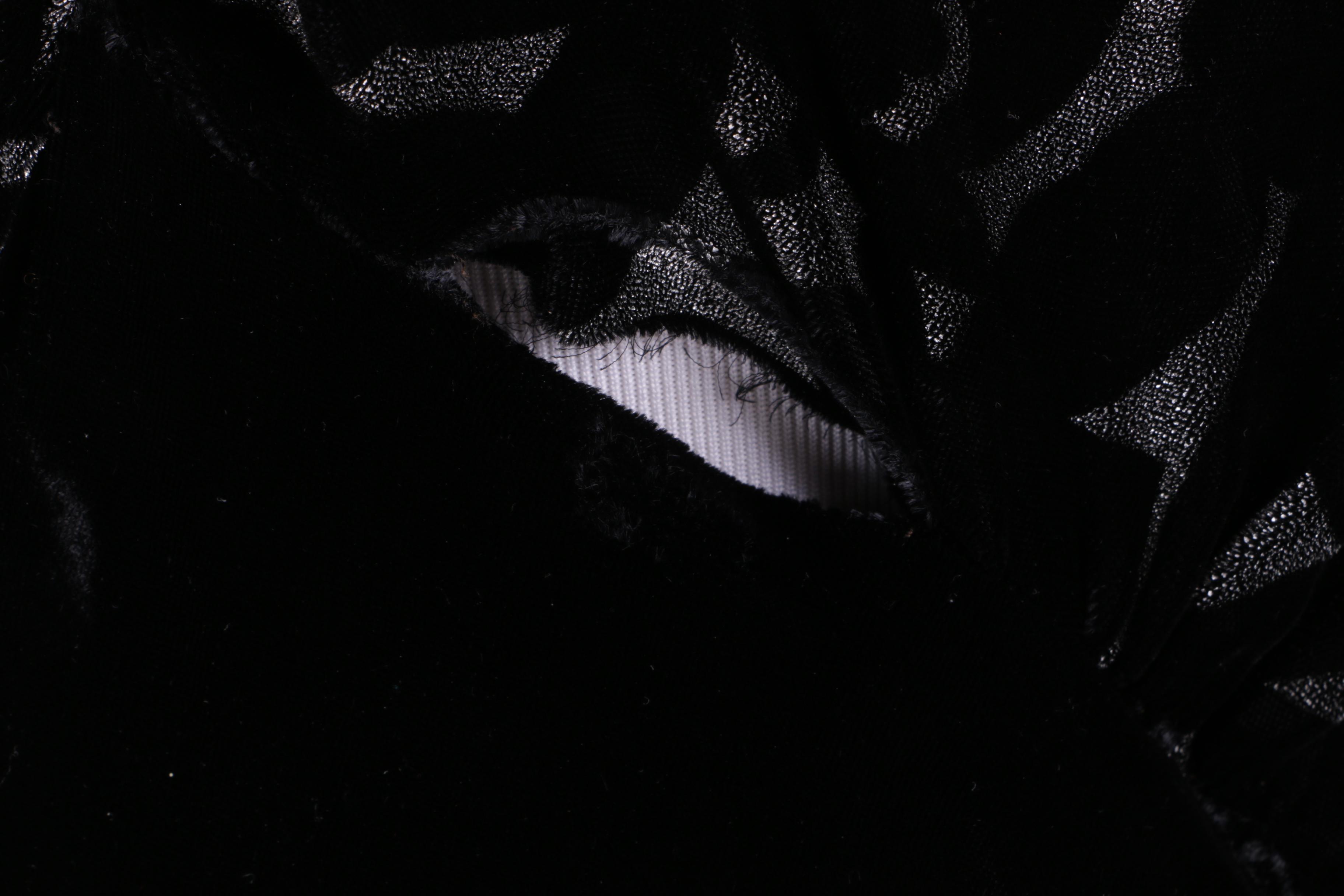 Circa Late 1930s-Early 1940s Vintage Black Velvet Evening Gowns and Jacket