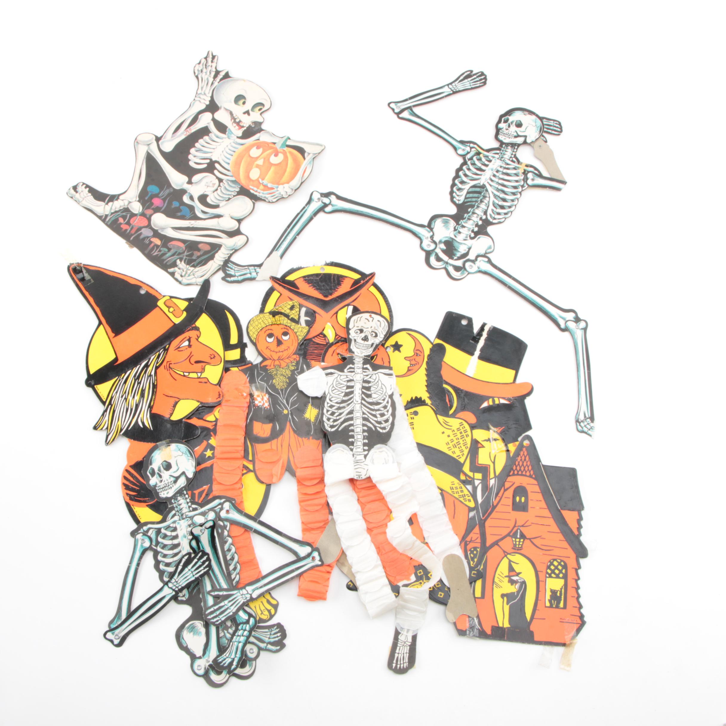 Halloween Paper and Cardboard Decor