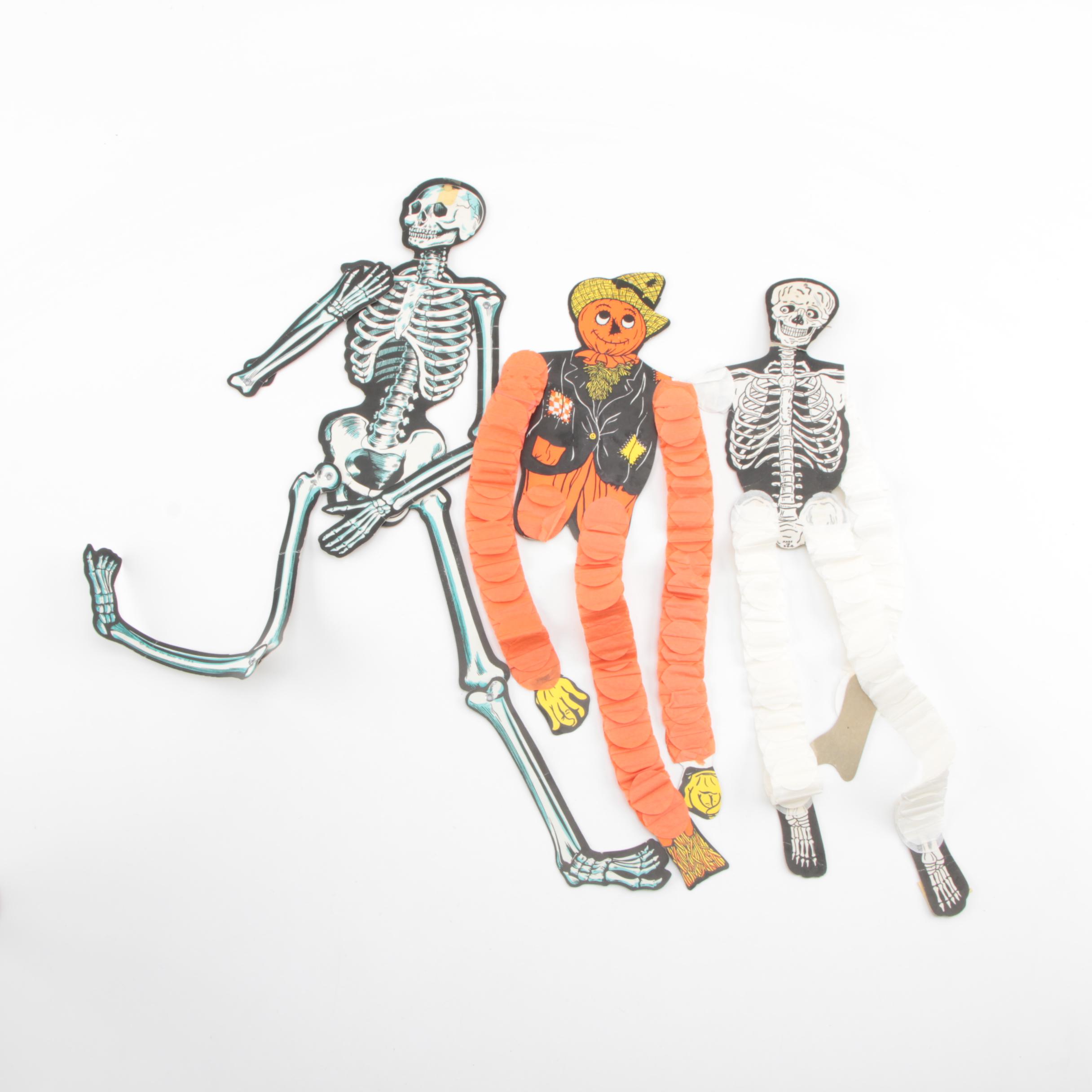 Halloween Paper and Cardboard Decor