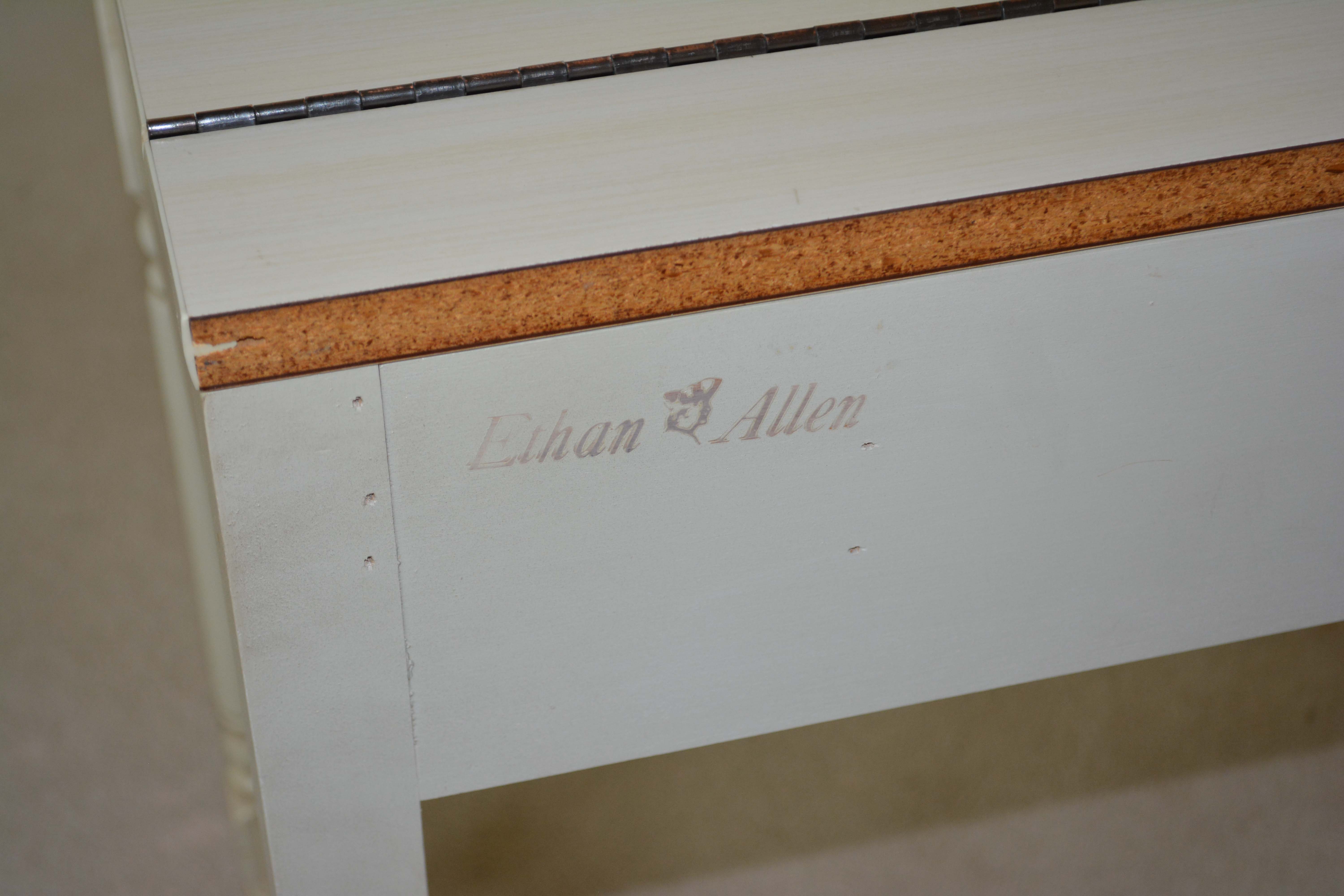 Ethan Allen Vanity Table with Chair