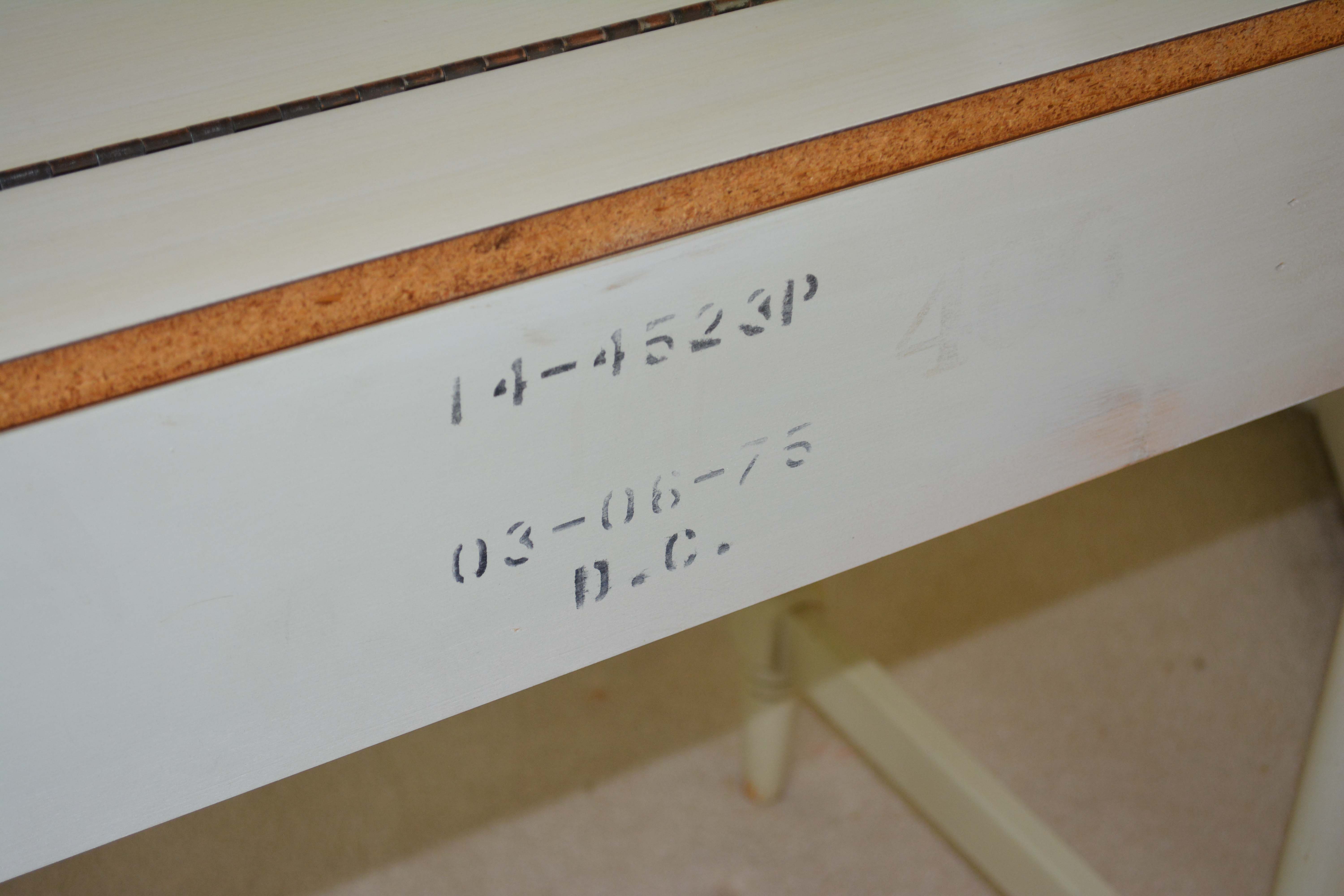 Ethan Allen Vanity Table with Chair