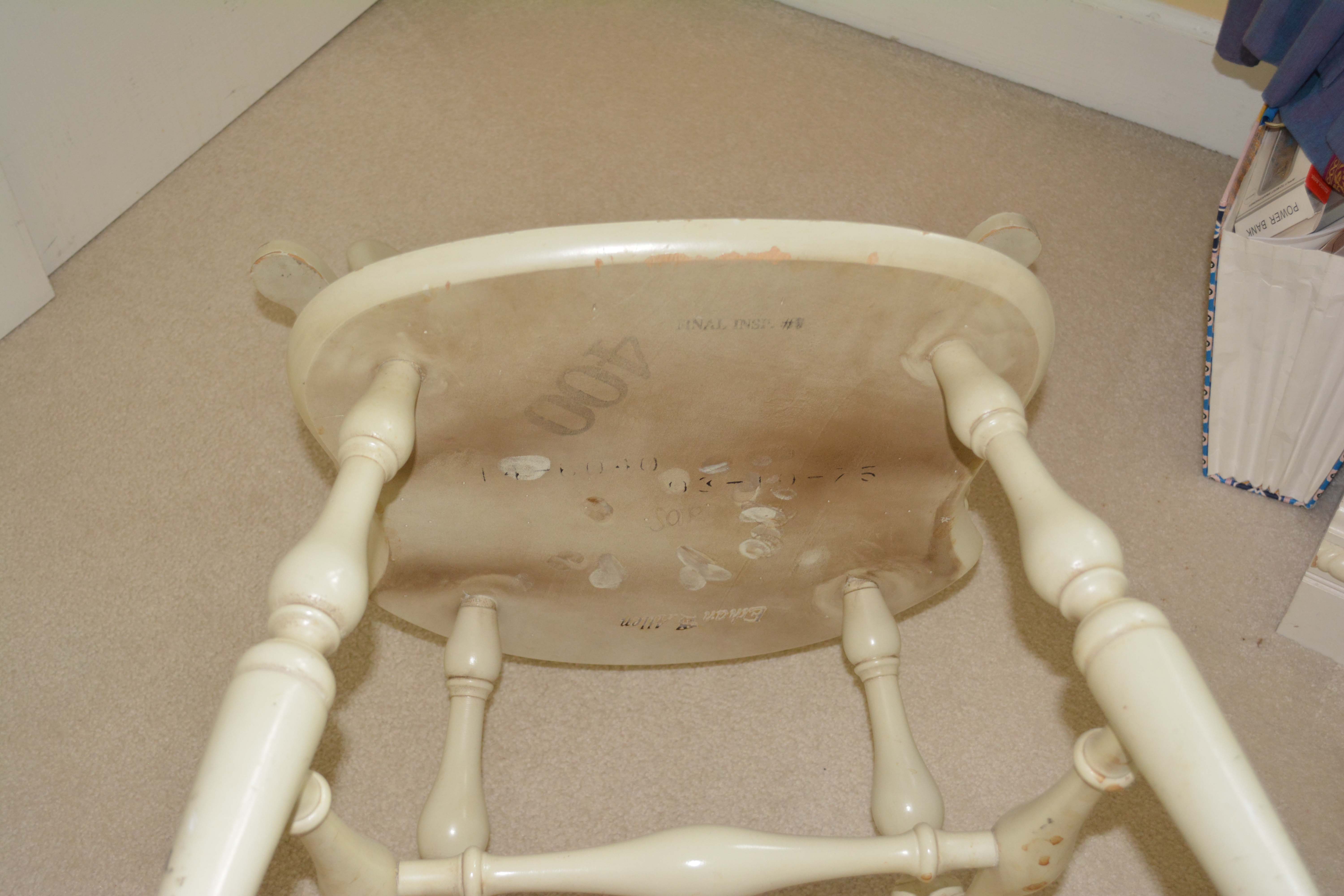 Ethan Allen Vanity Table with Chair