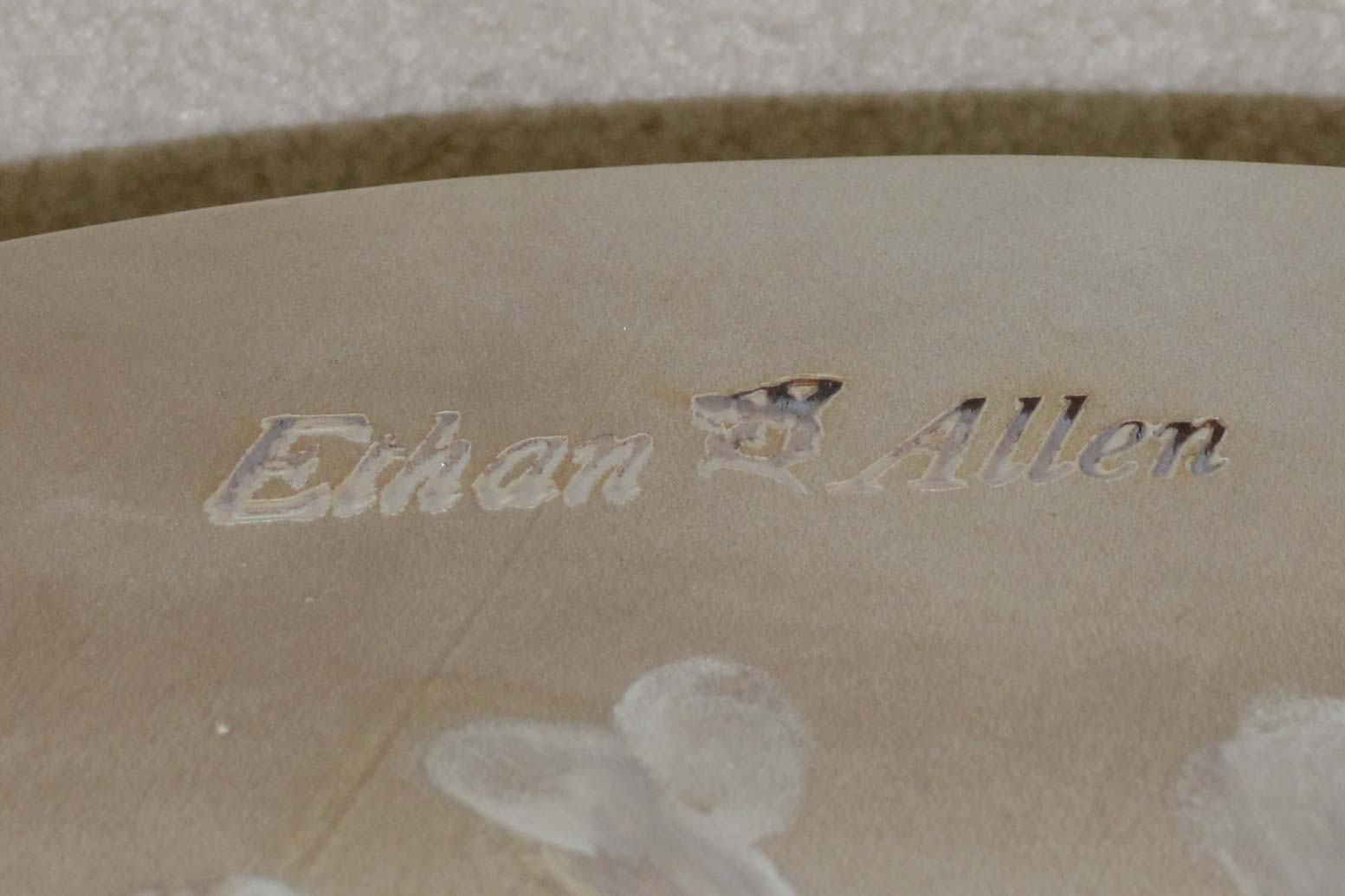 Ethan Allen Vanity Table with Chair