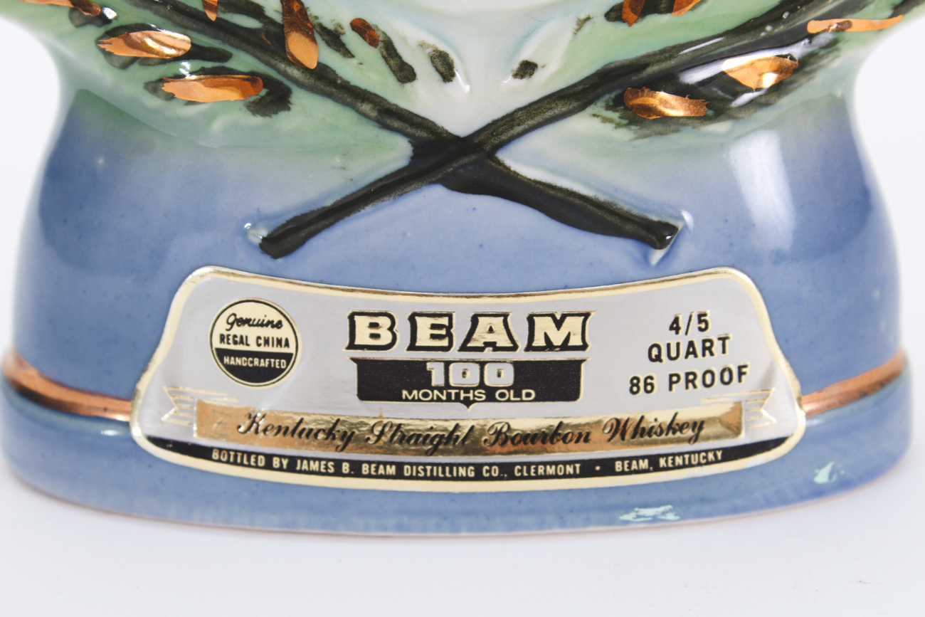 Vintage James Beam Ceramic World Country Decanters