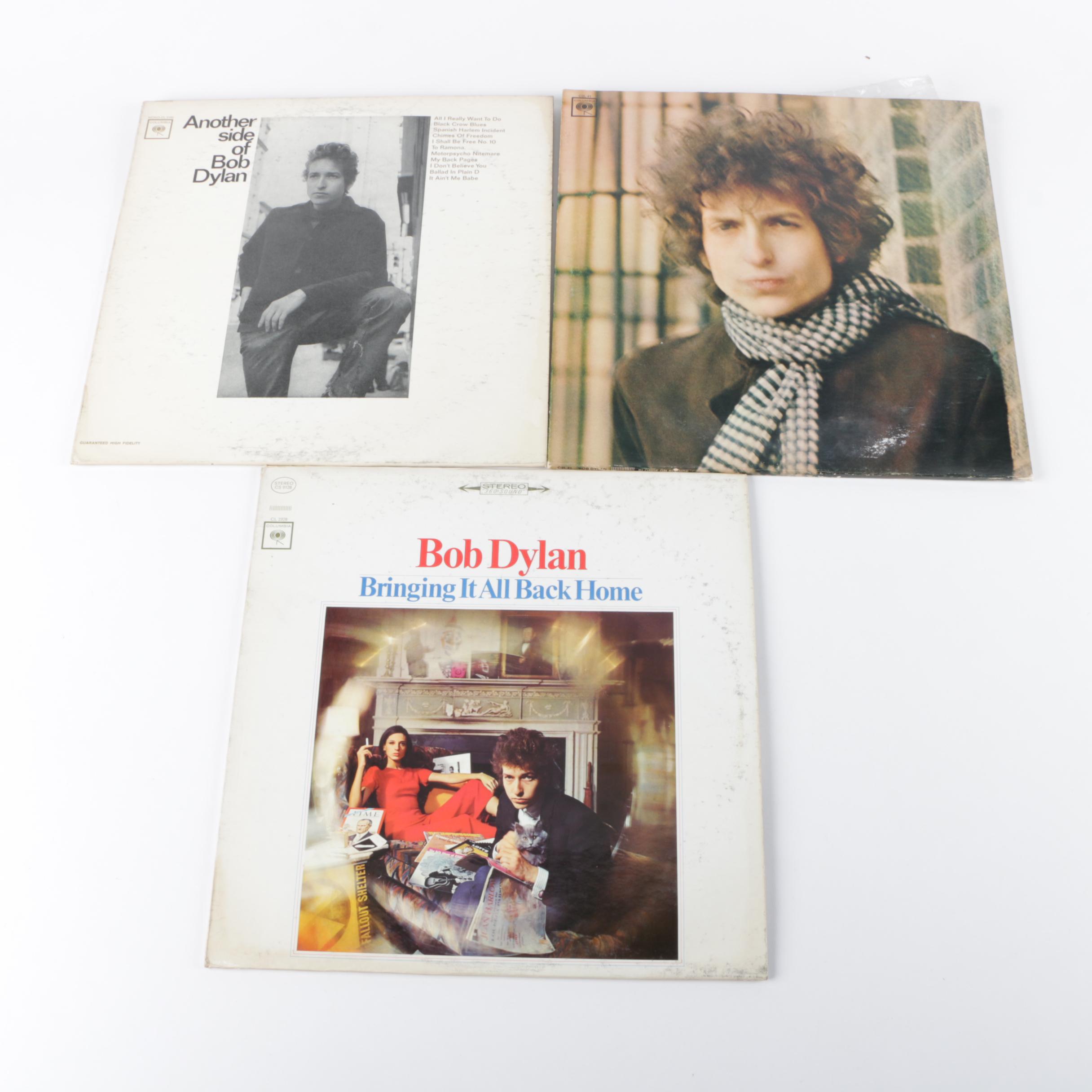 Collectible Bob Dylan Records Including First Self Titled LP