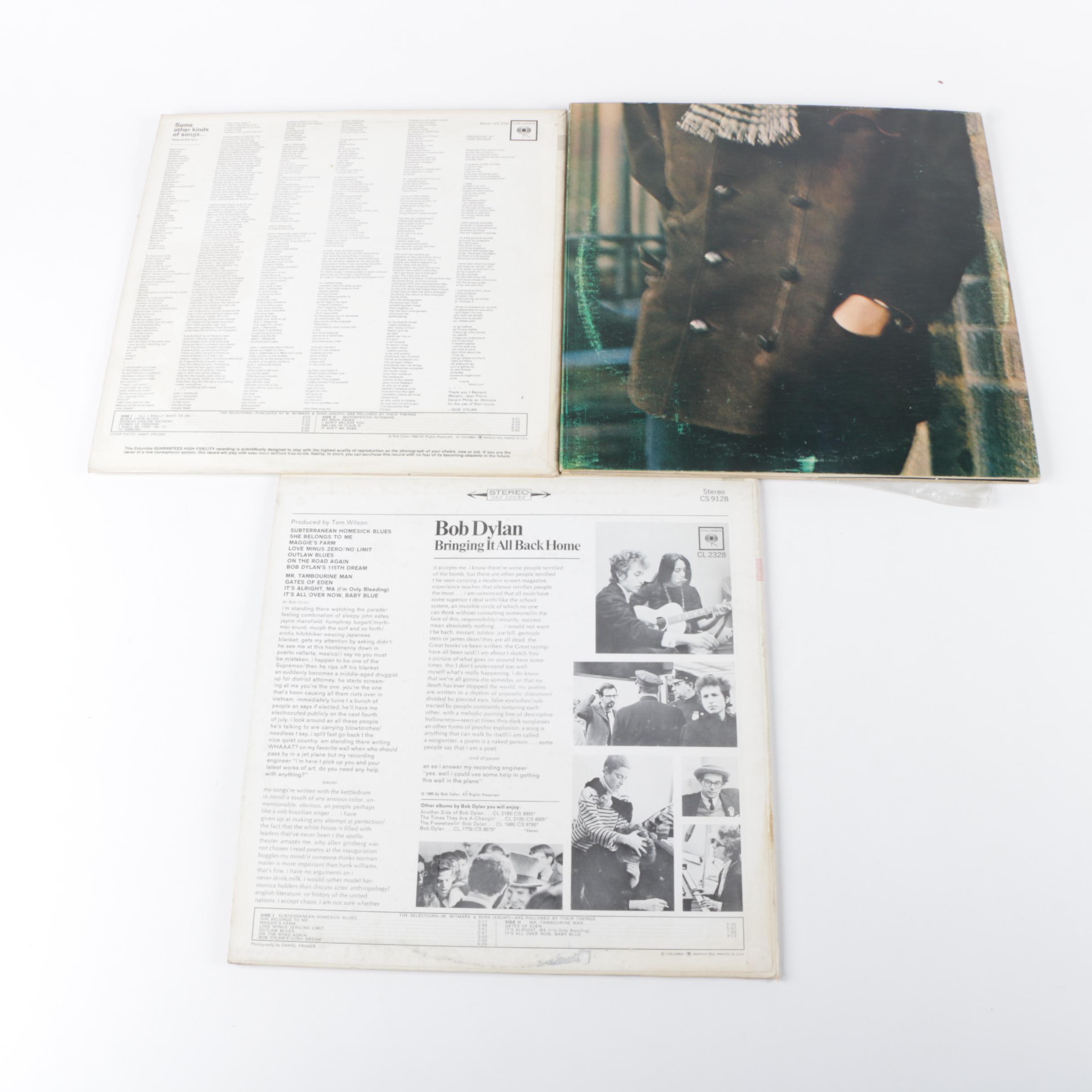 Collectible Bob Dylan Records Including First Self Titled LP