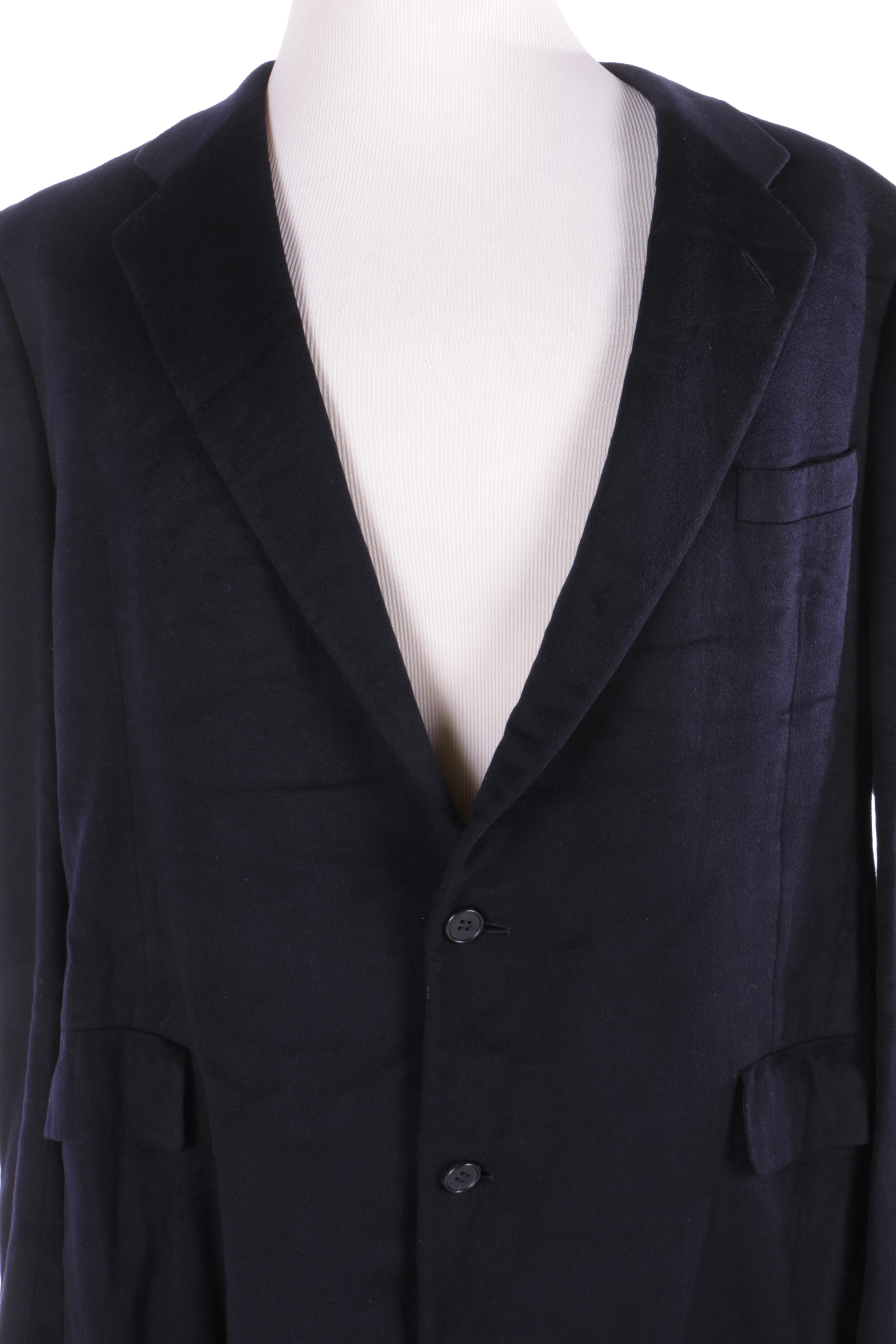 Men's Charles Klein Camel Hair and Chester Barrie Cashmere Wool Jackets