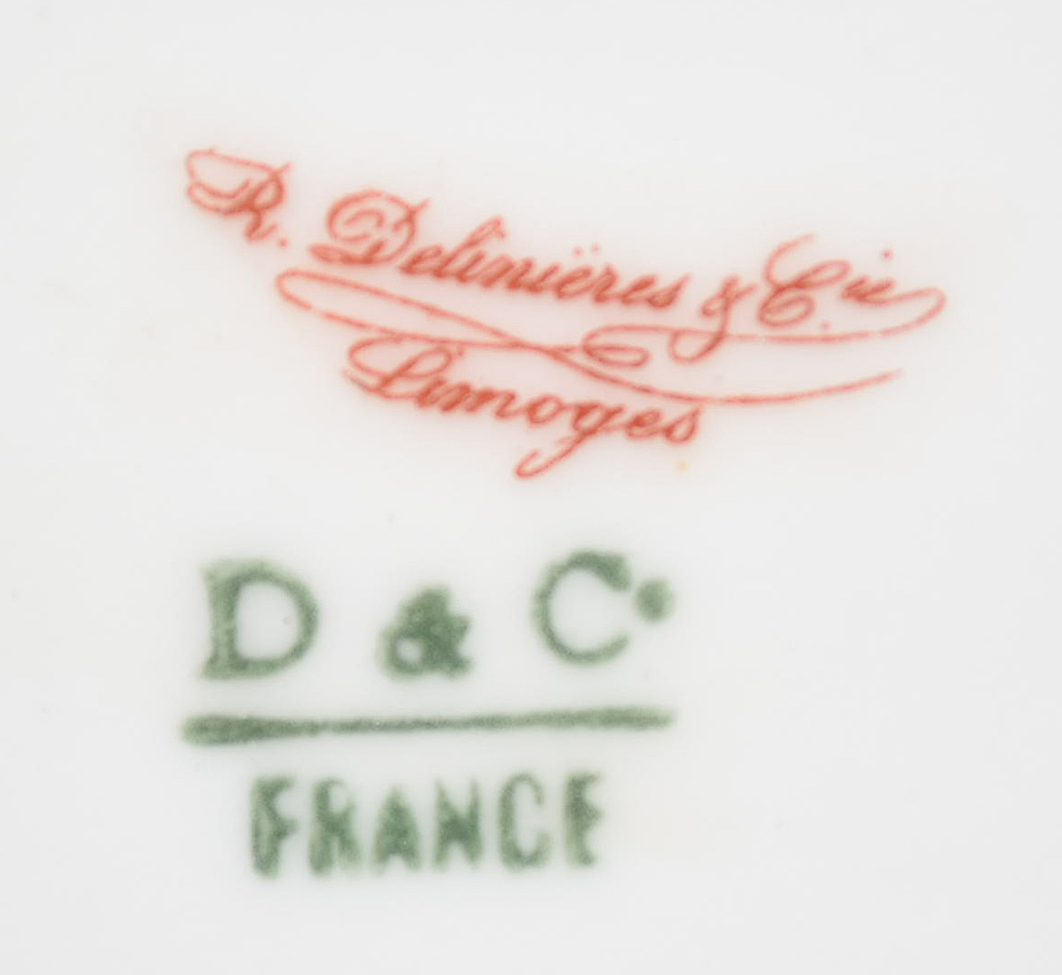 Set Of Eleven Limoges Plates