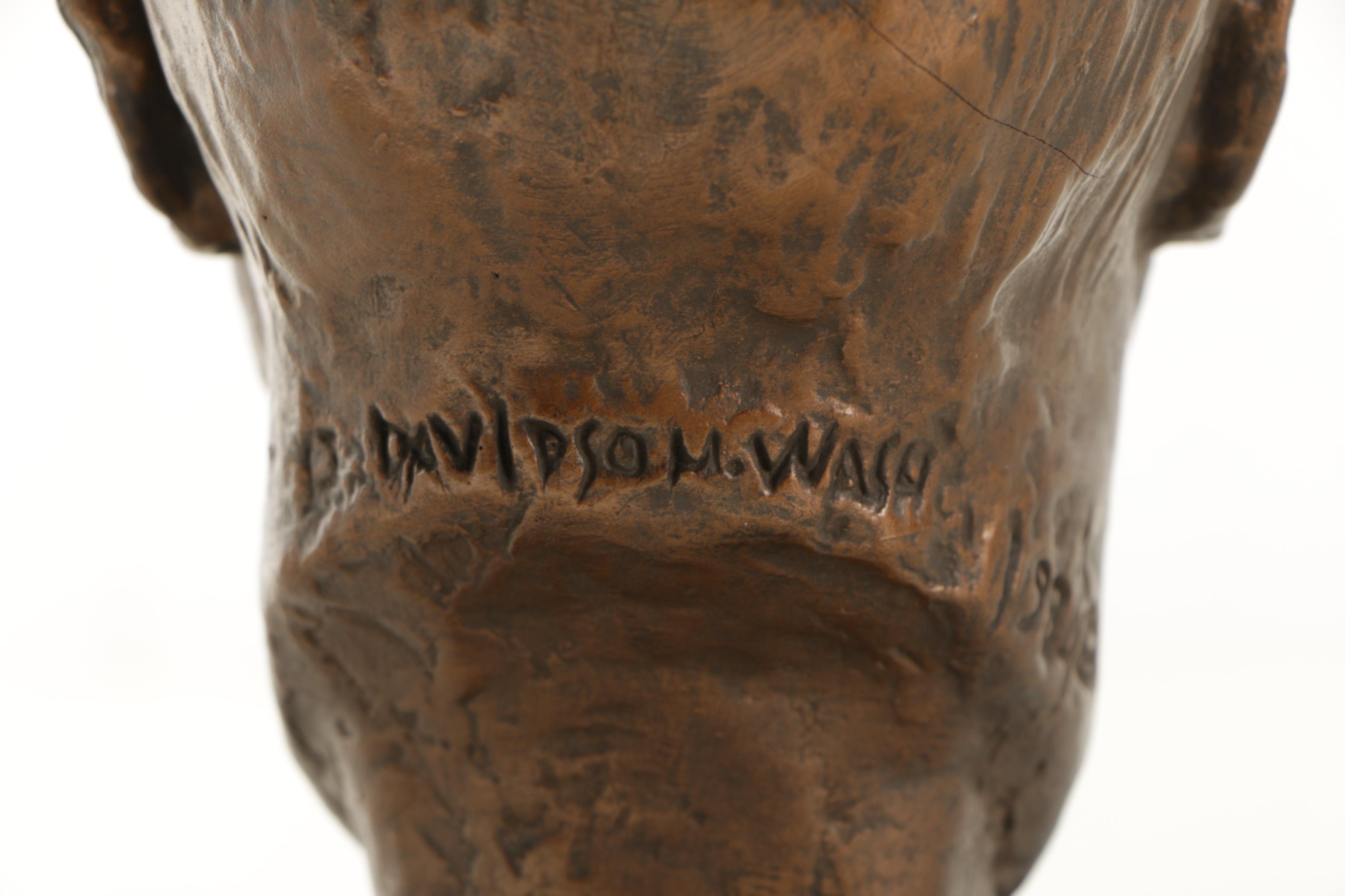 Reproduction Bust of FDR After Jo Davidson