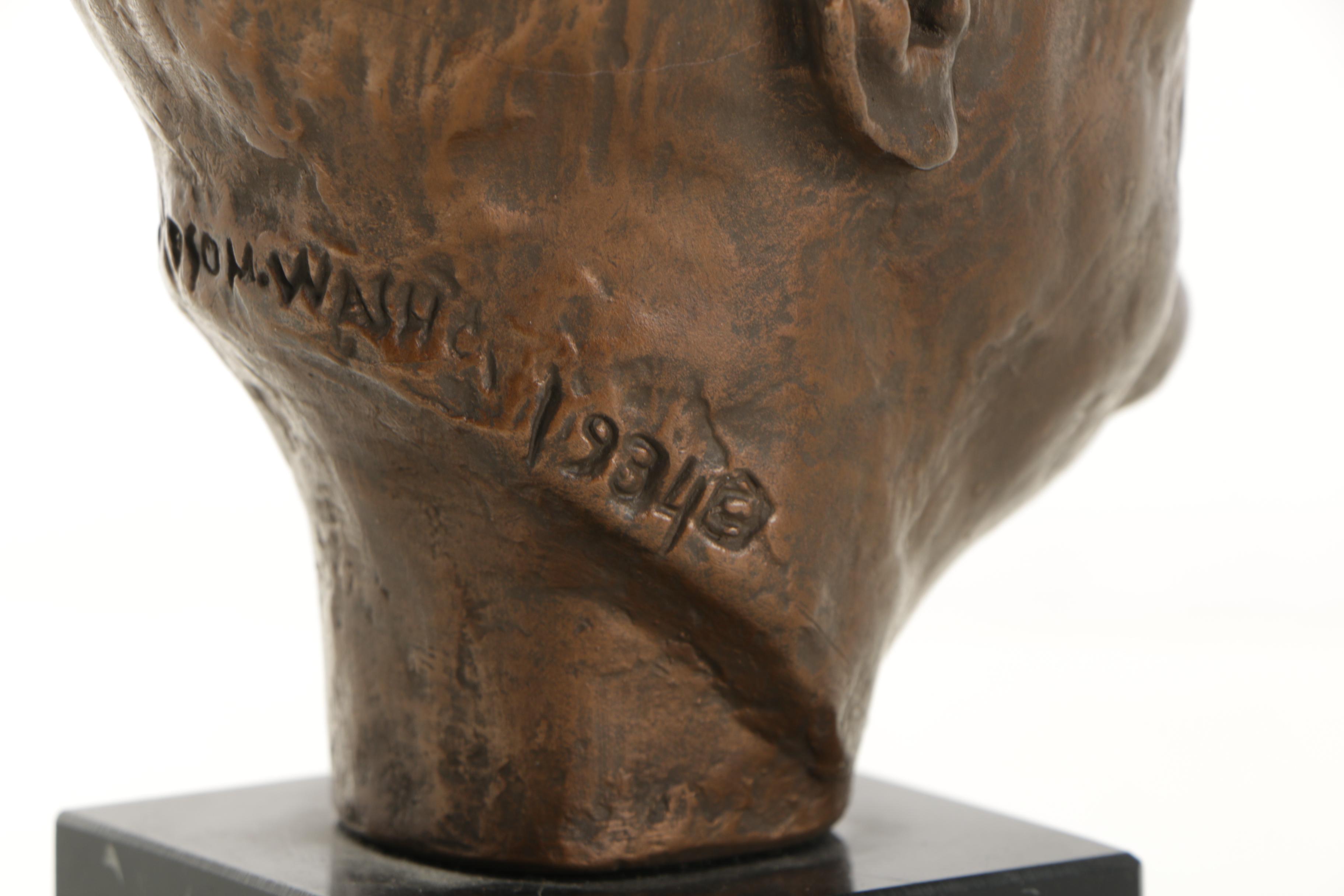 Reproduction Bust of FDR After Jo Davidson