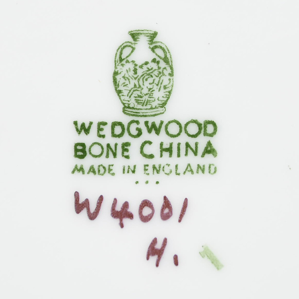 English Wedgwood Whitehall China