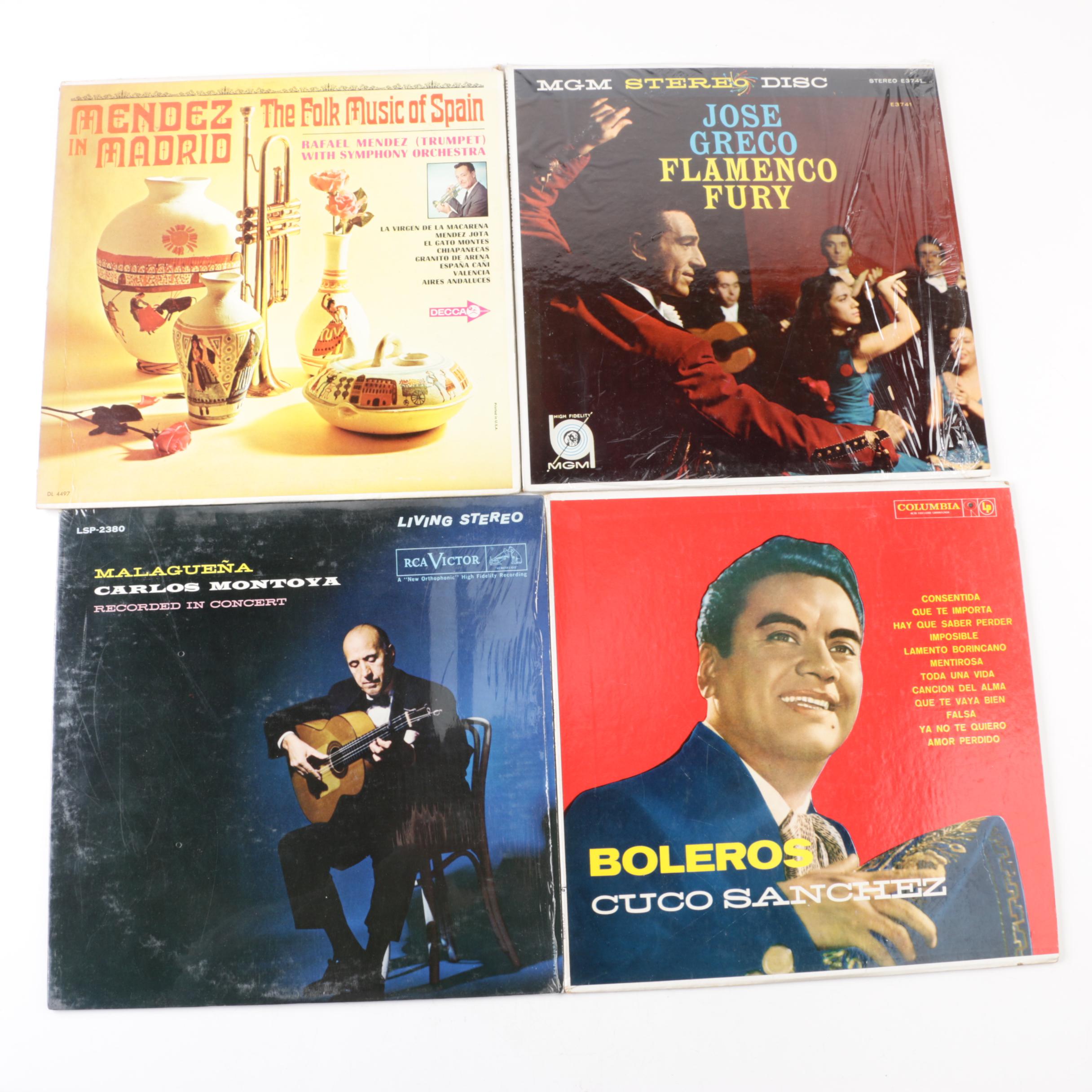 Latin Music Records Including Herb Alpert, Trini Lopez, Carlos Montoya