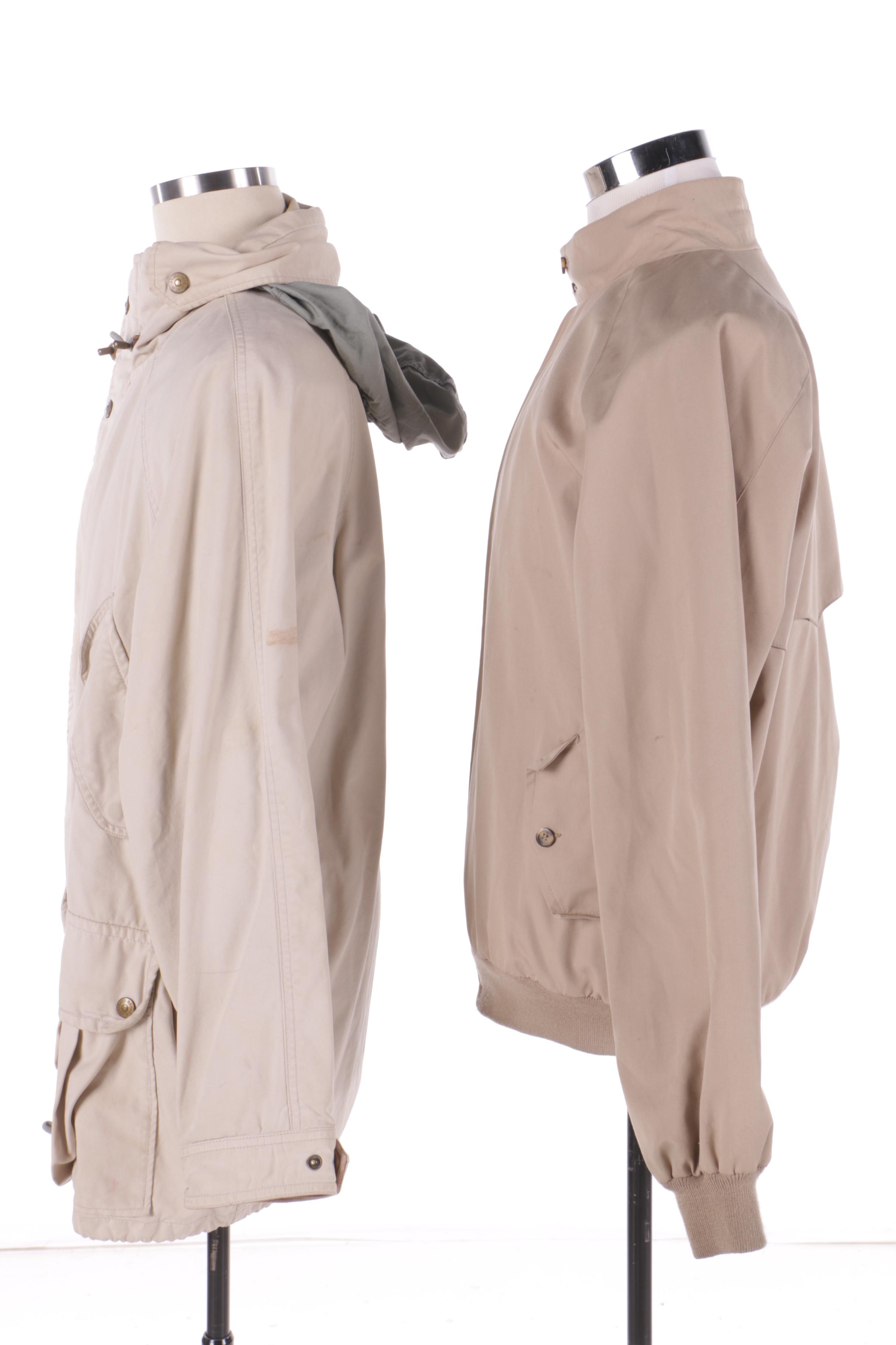 Men's Vintage Jos. A. Bank and Banana Republic Adventure Outfitters Jackets