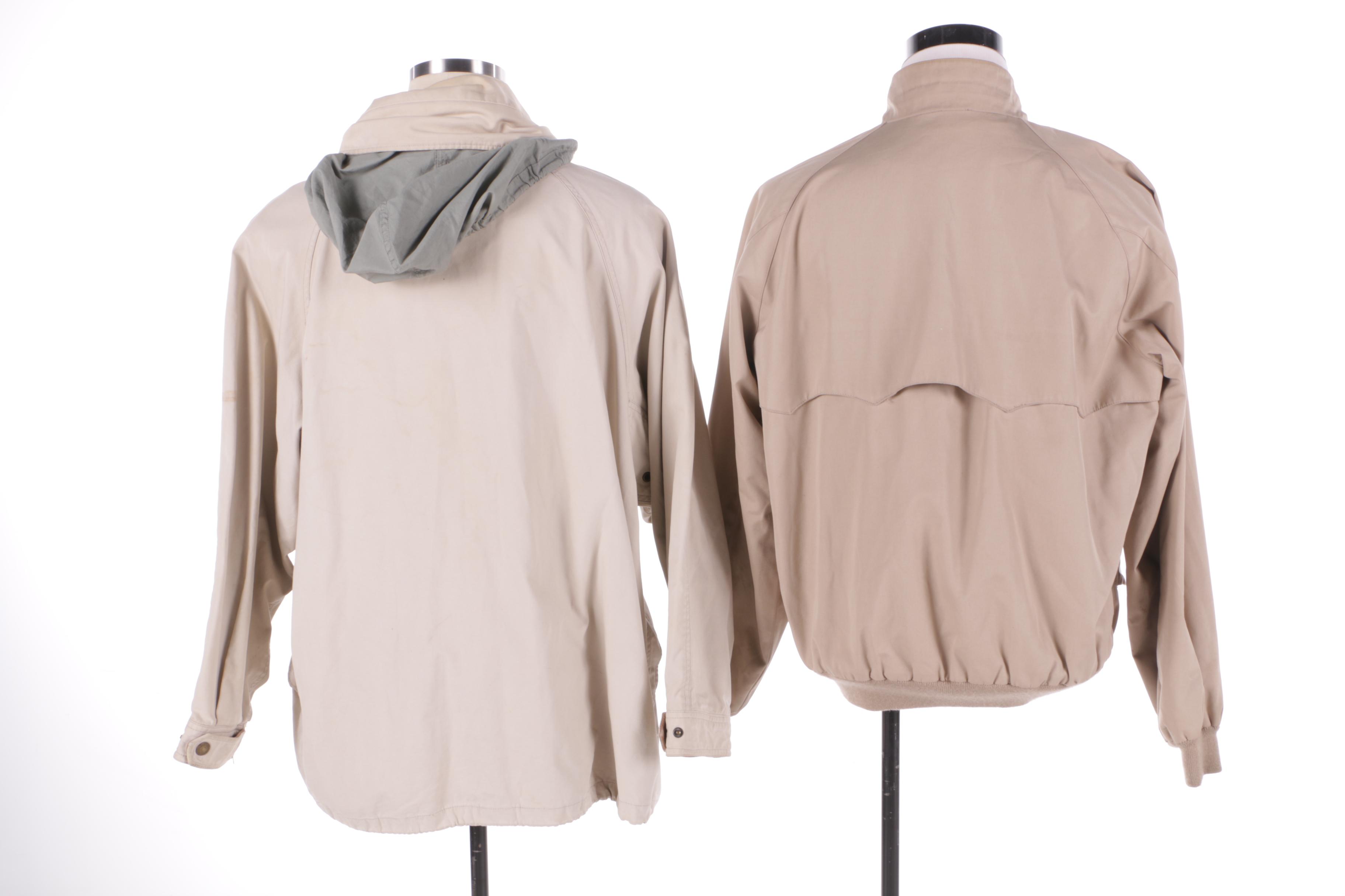 Men's Vintage Jos. A. Bank and Banana Republic Adventure Outfitters Jackets