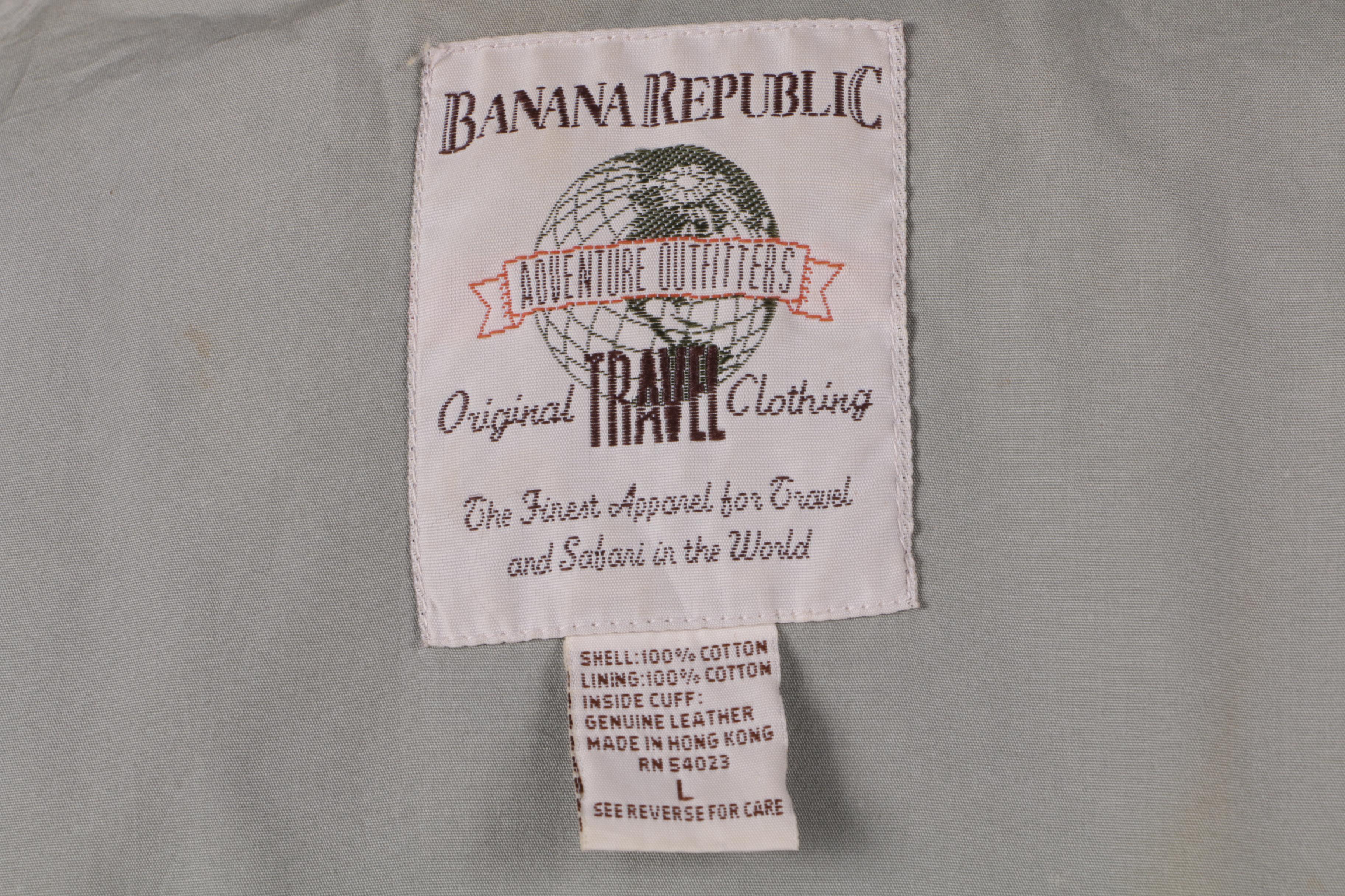 Men's Vintage Jos. A. Bank and Banana Republic Adventure Outfitters Jackets