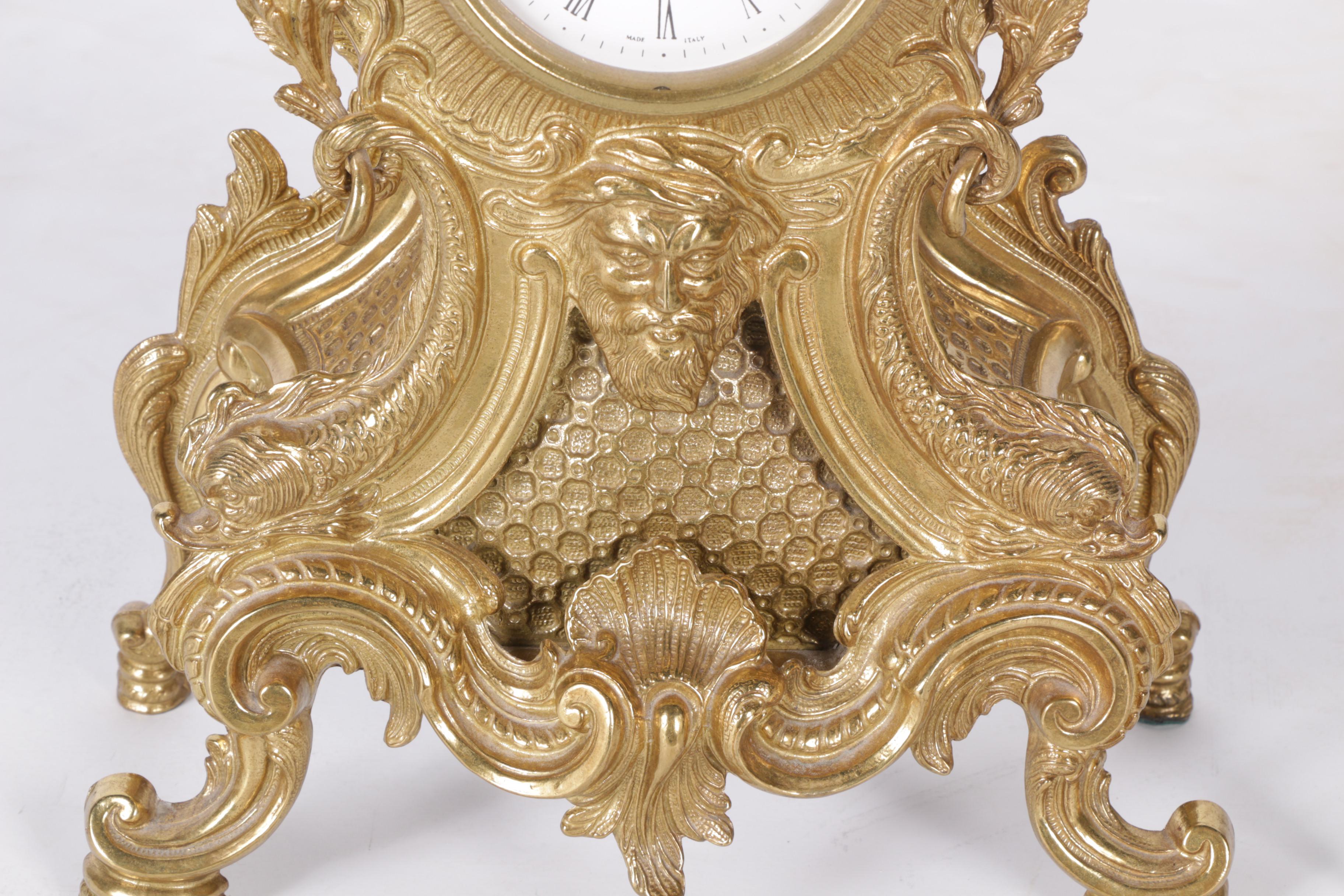 Brass Brevettato Mantel Clock by Imperial