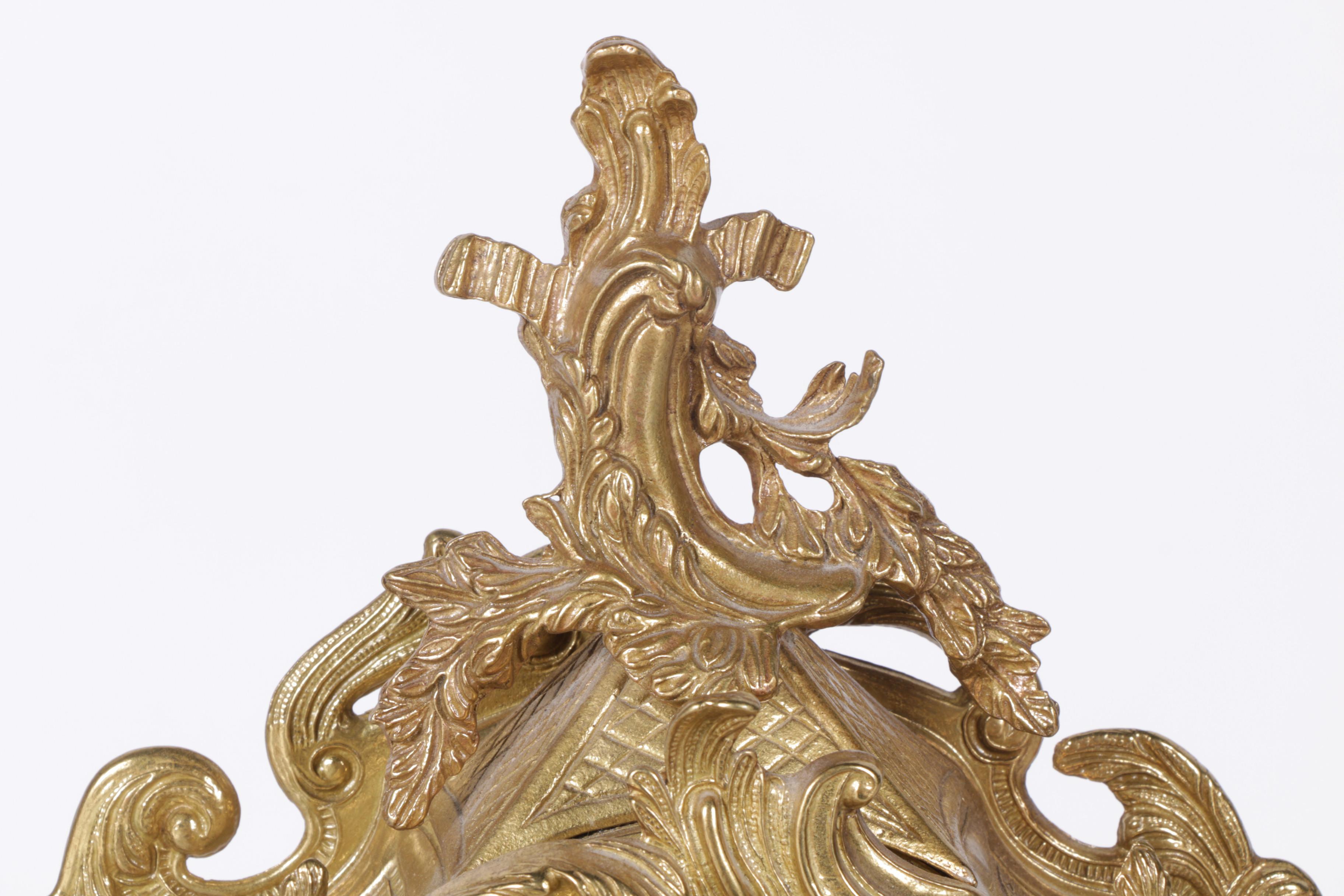 Brass Brevettato Mantel Clock by Imperial