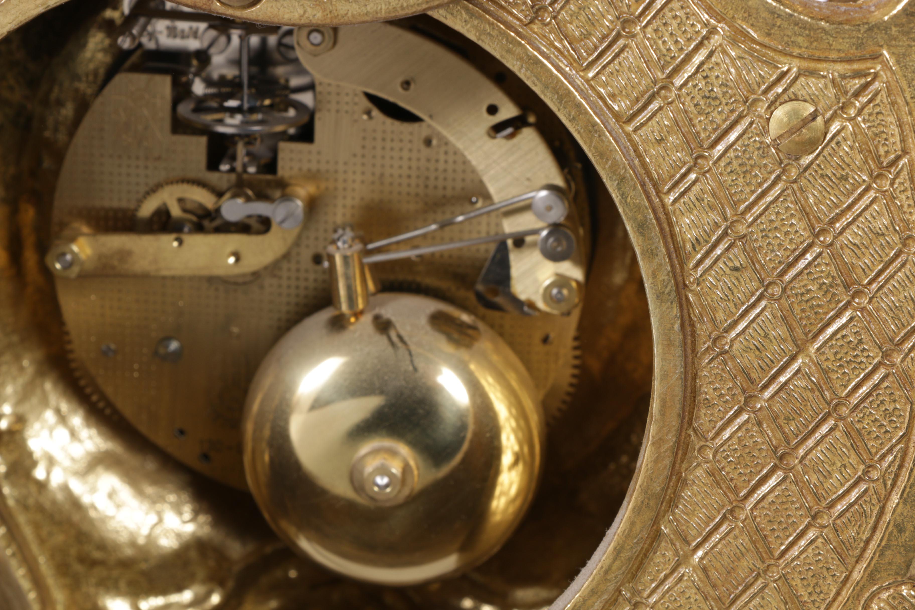 Brass Brevettato Mantel Clock by Imperial