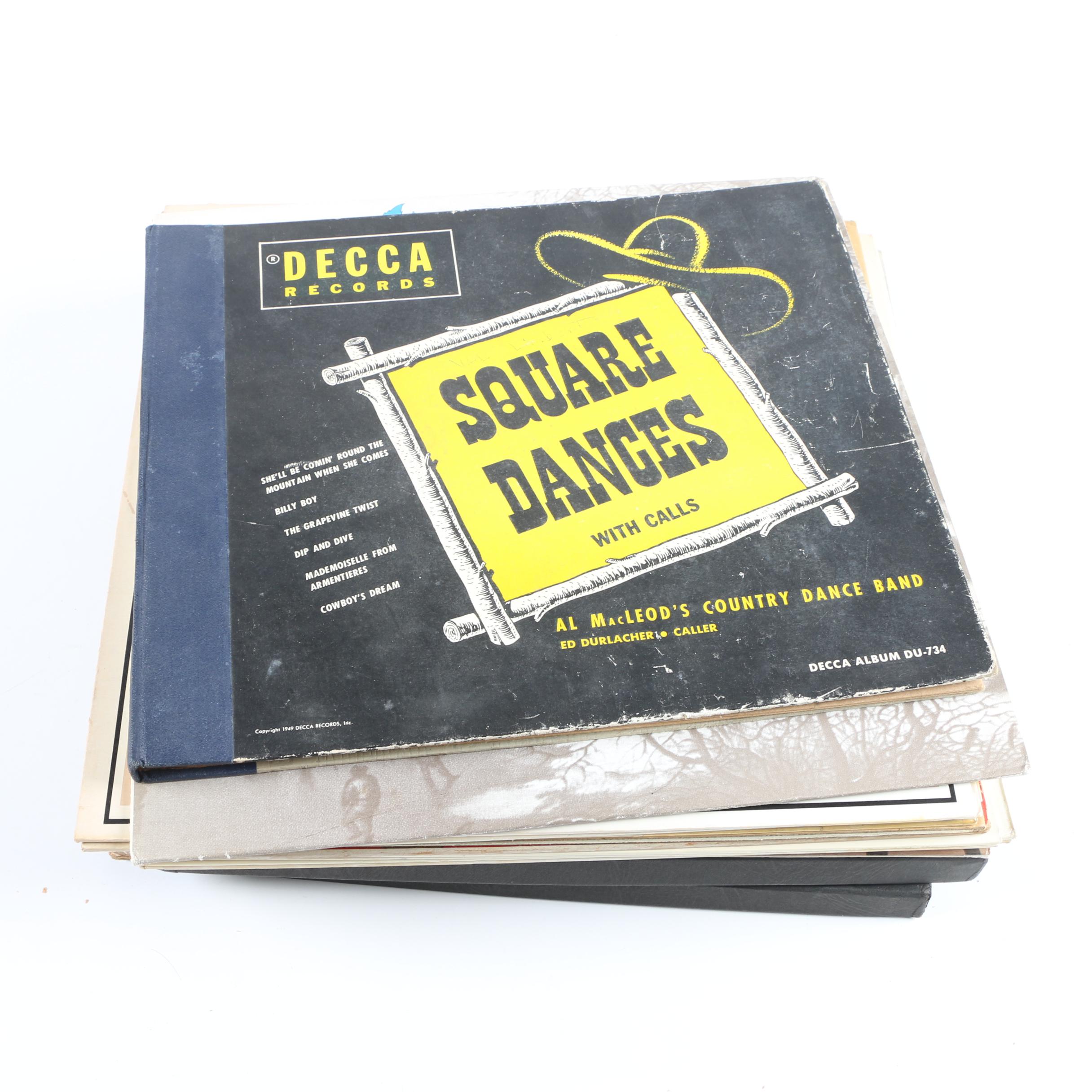 Utah Phillips, The Weavers, and Other Folk and Country LPs