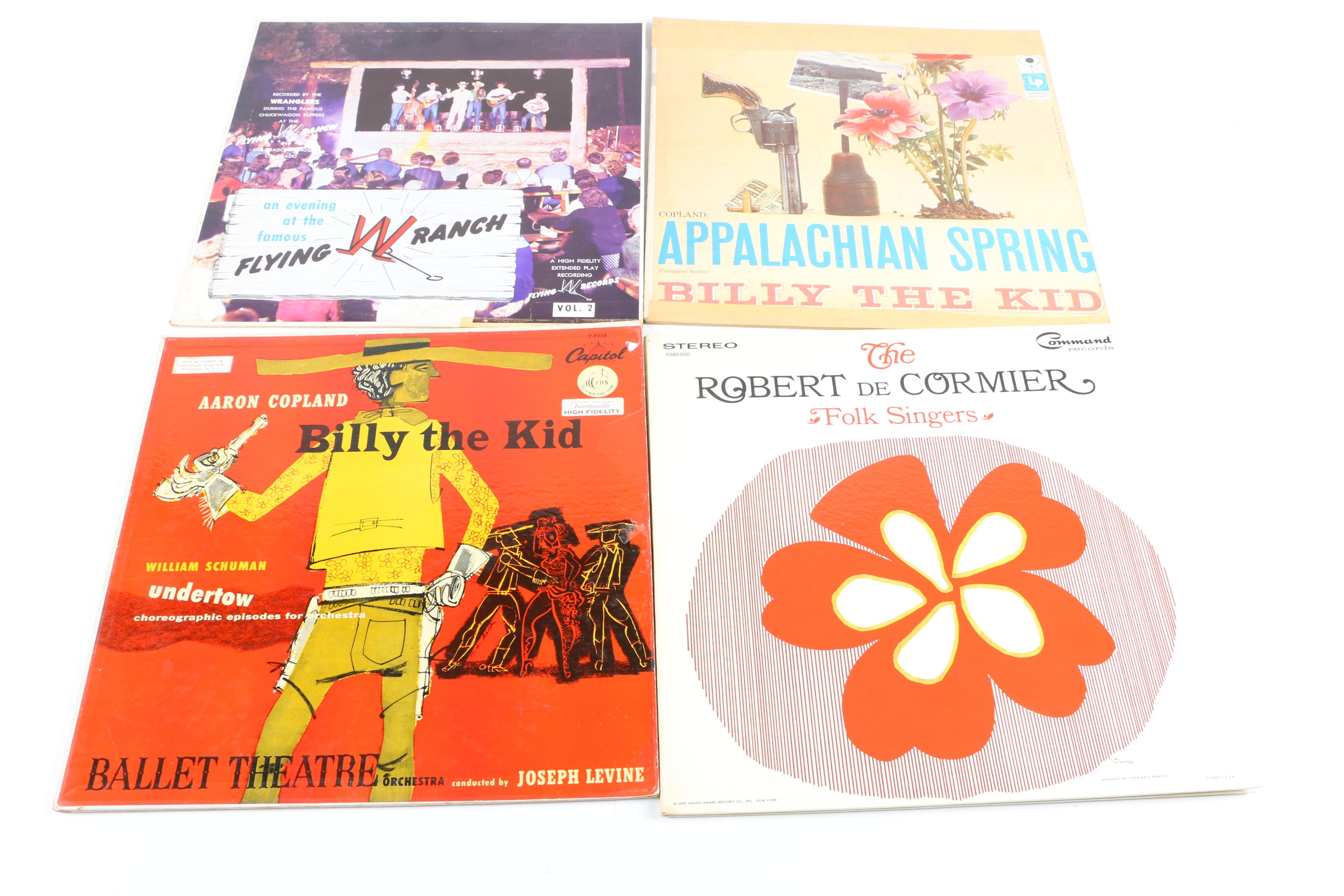 Utah Phillips, The Weavers, and Other Folk and Country LPs