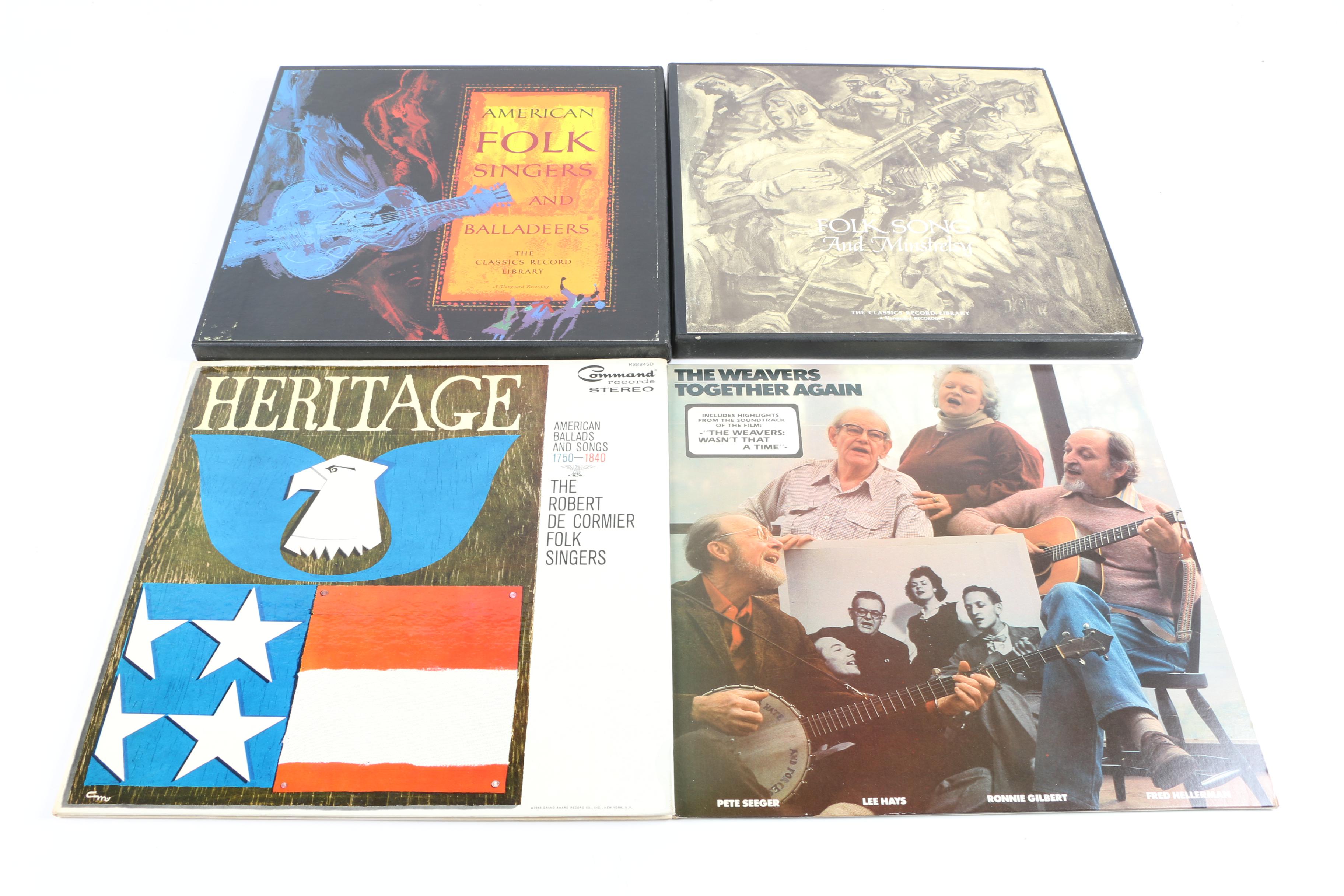 Utah Phillips, The Weavers, and Other Folk and Country LPs