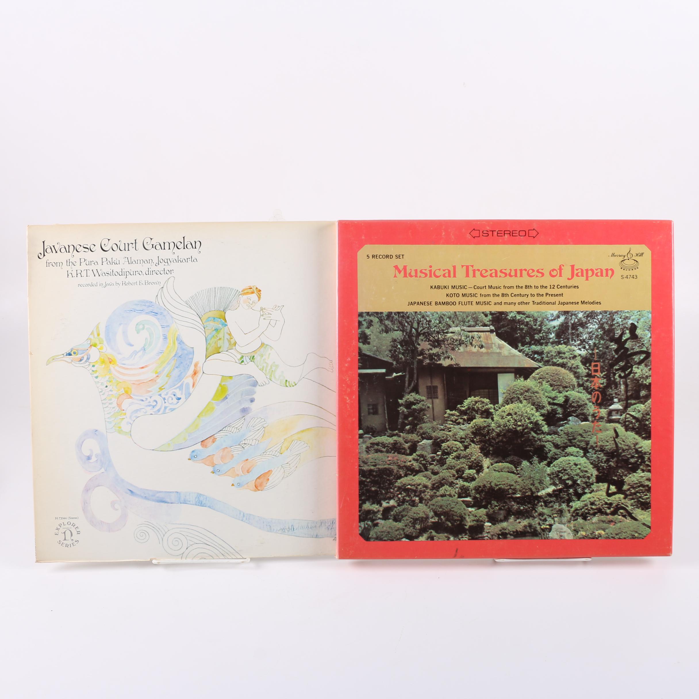 Moondog, The Pennywhistlers and Other Vintage Worldly Music LPs