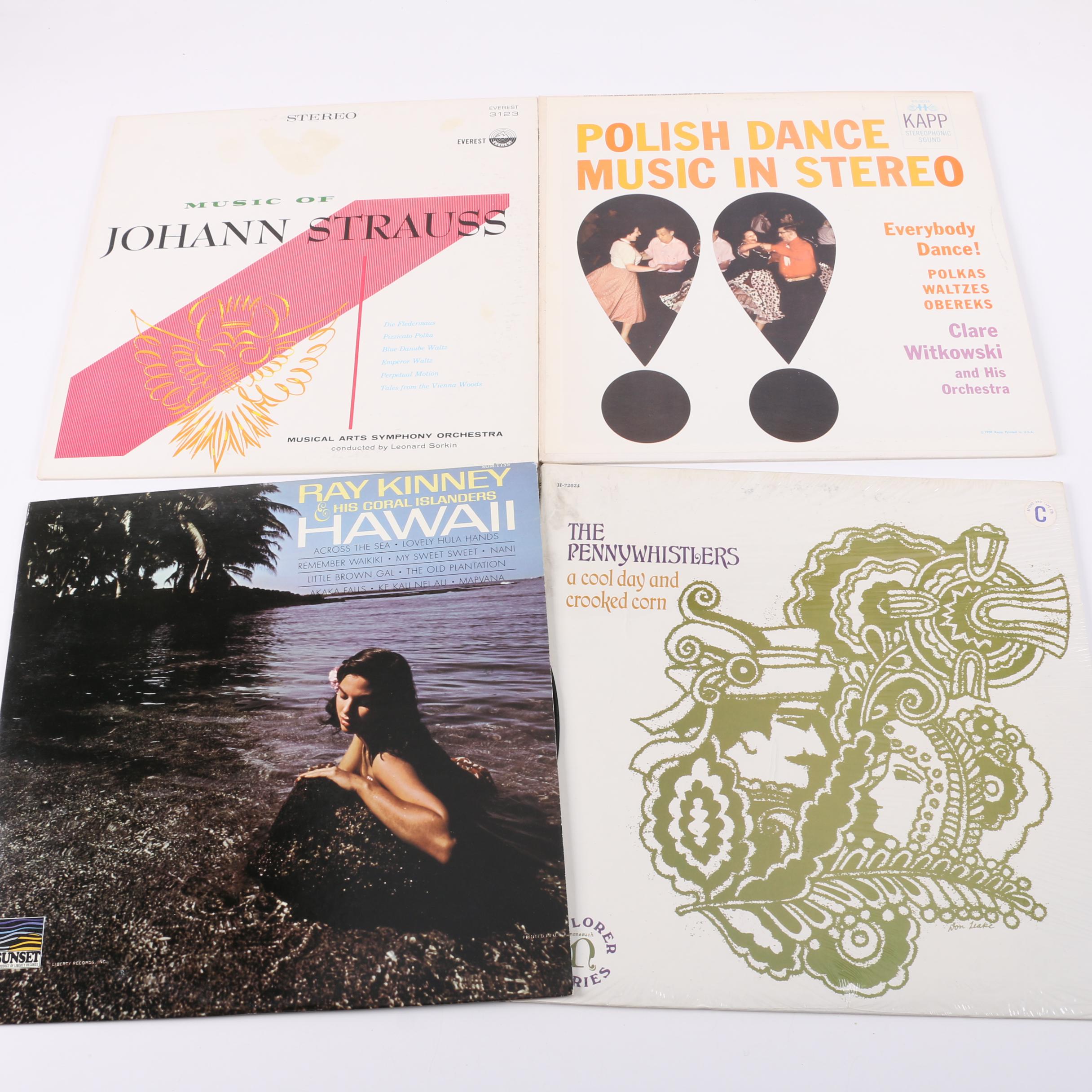 Moondog, The Pennywhistlers and Other Vintage Worldly Music LPs