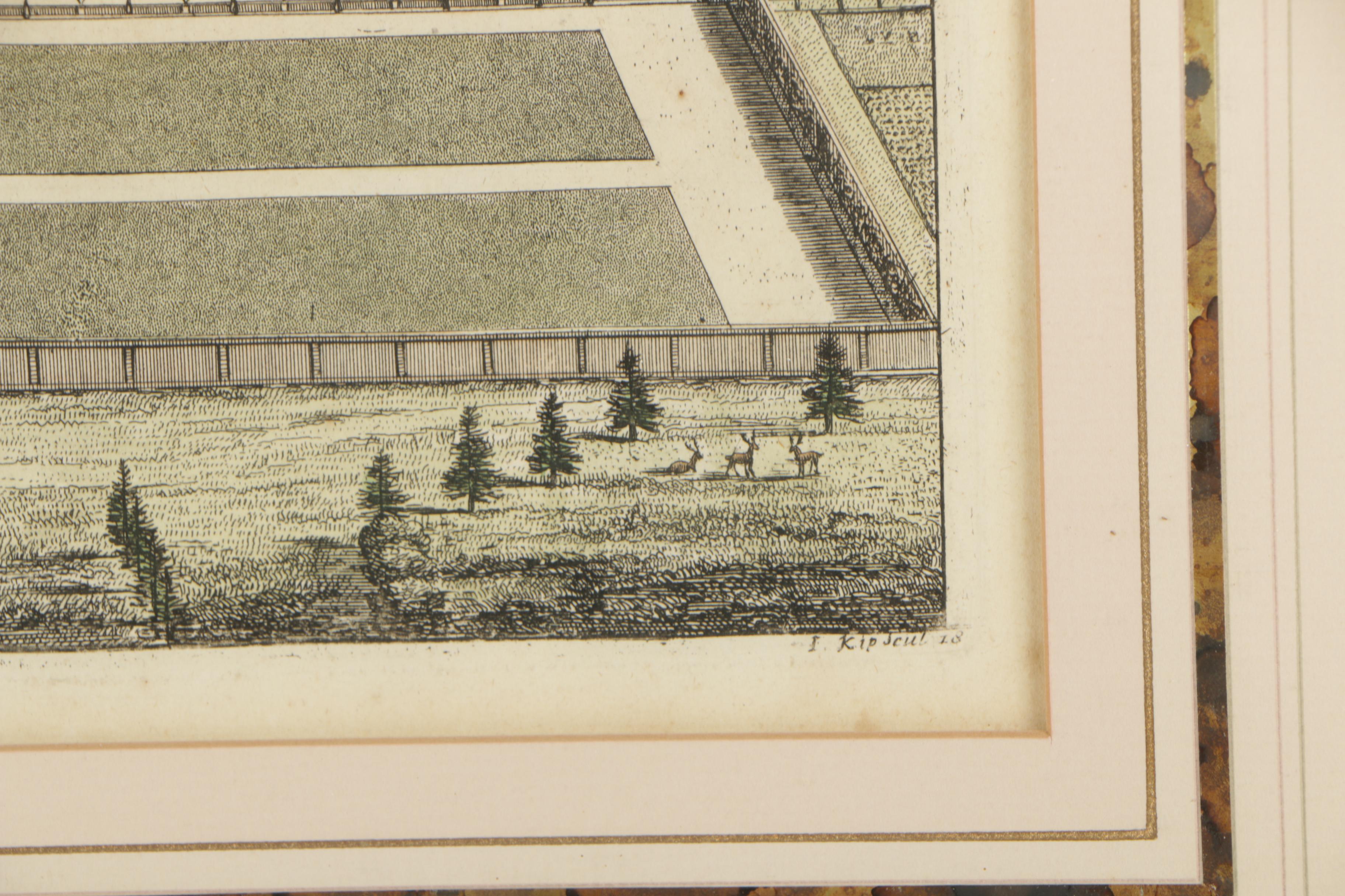 Jan Kip Engraving "Wrest House in Bedfordshirey Seat of Rt. Honble. Henry Earle"