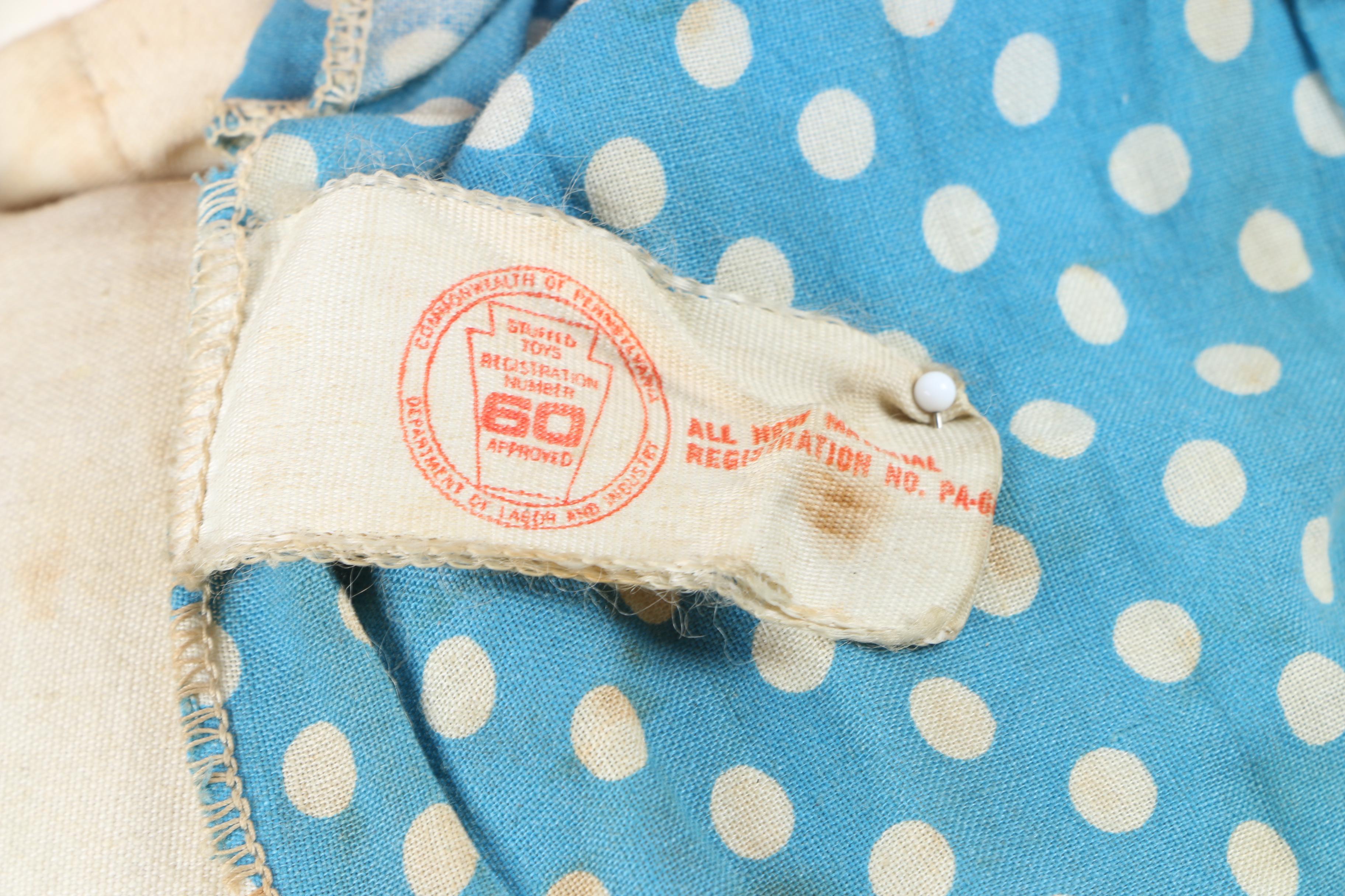 1960s Mattel "Bozo the Clown" Plush Doll