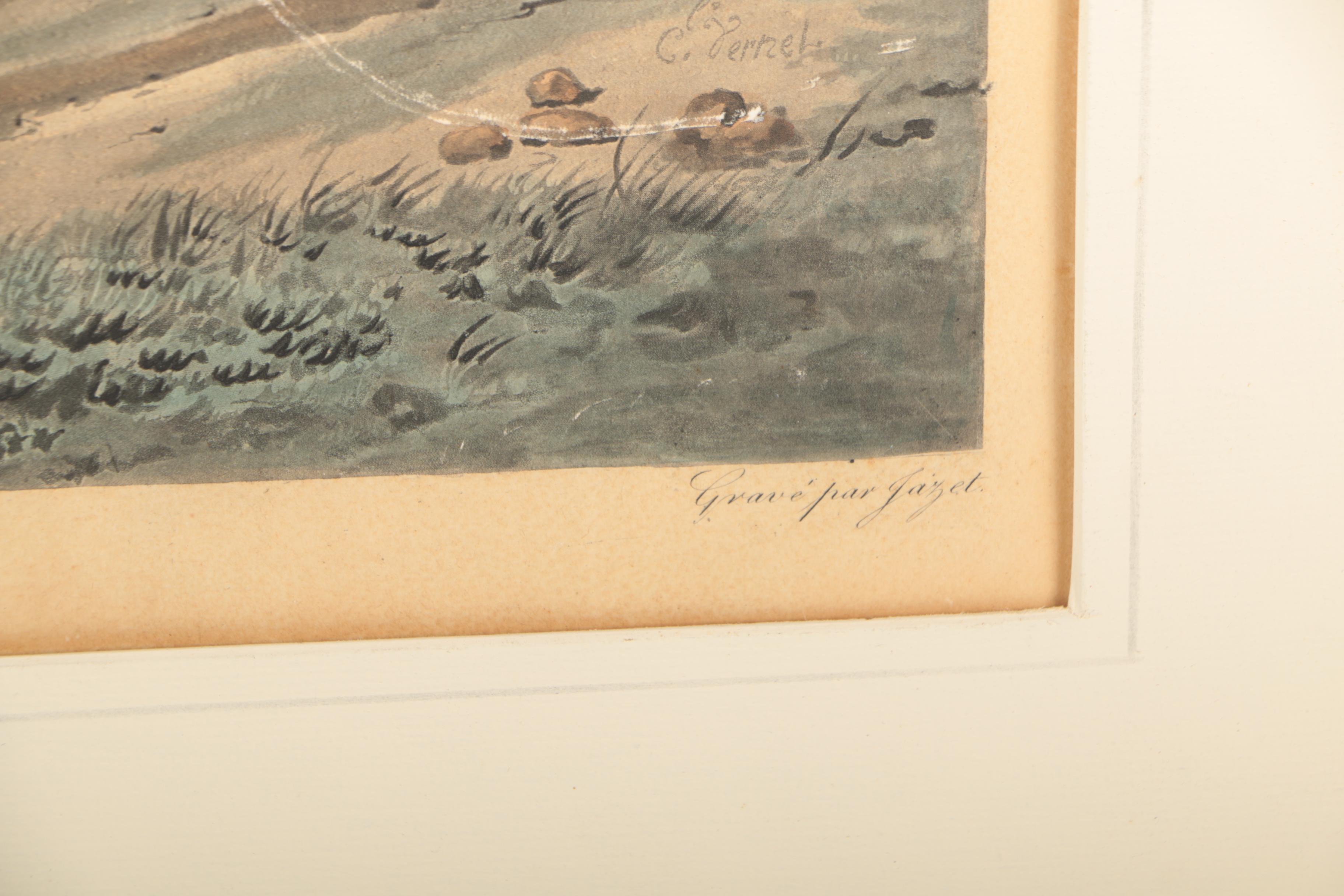 Color Engravings After Carle Vernet Including "L'entrée à l'écurie"