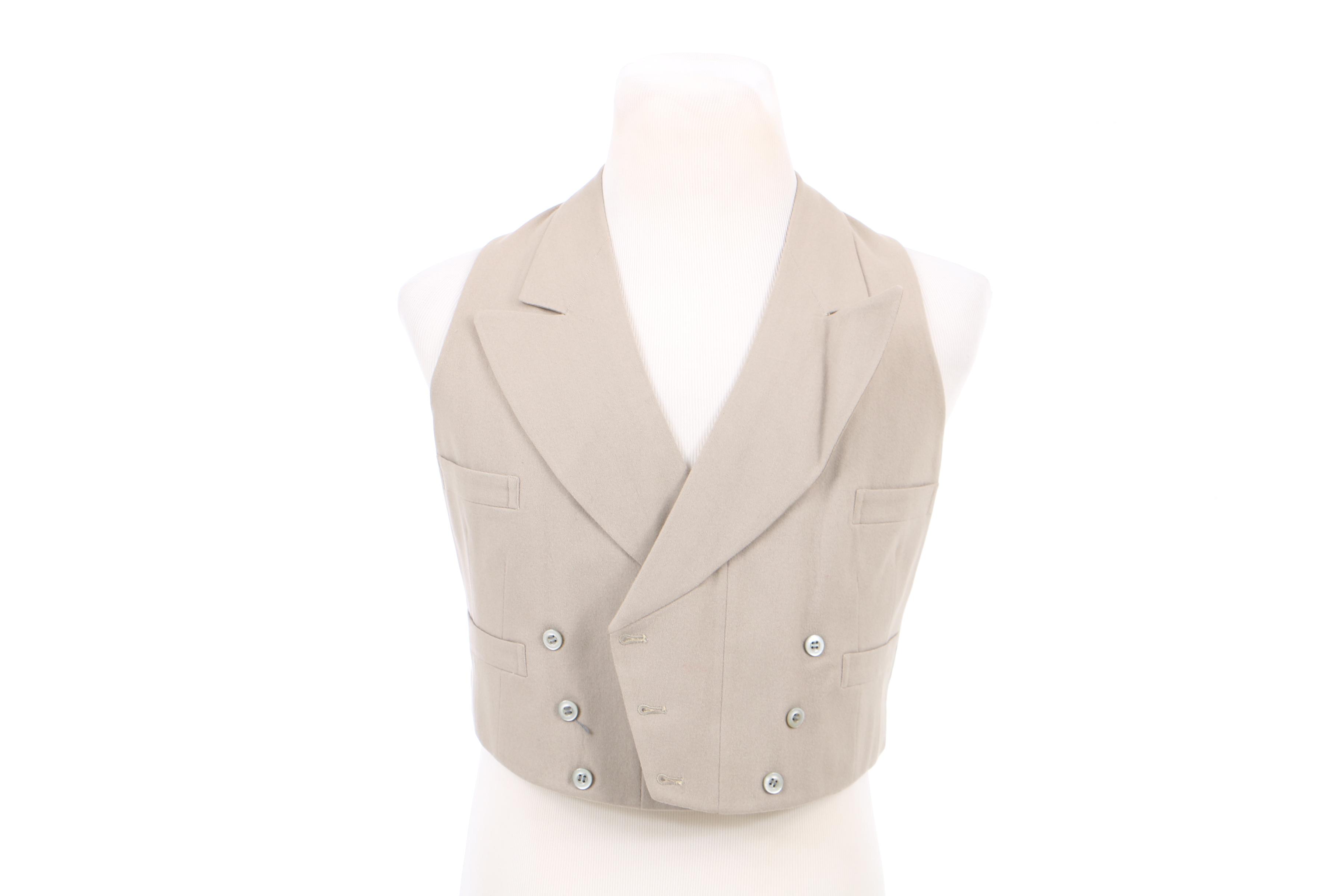 Vintage Brooks Brothers New York Morning Suit with Vest and Striped Trousers