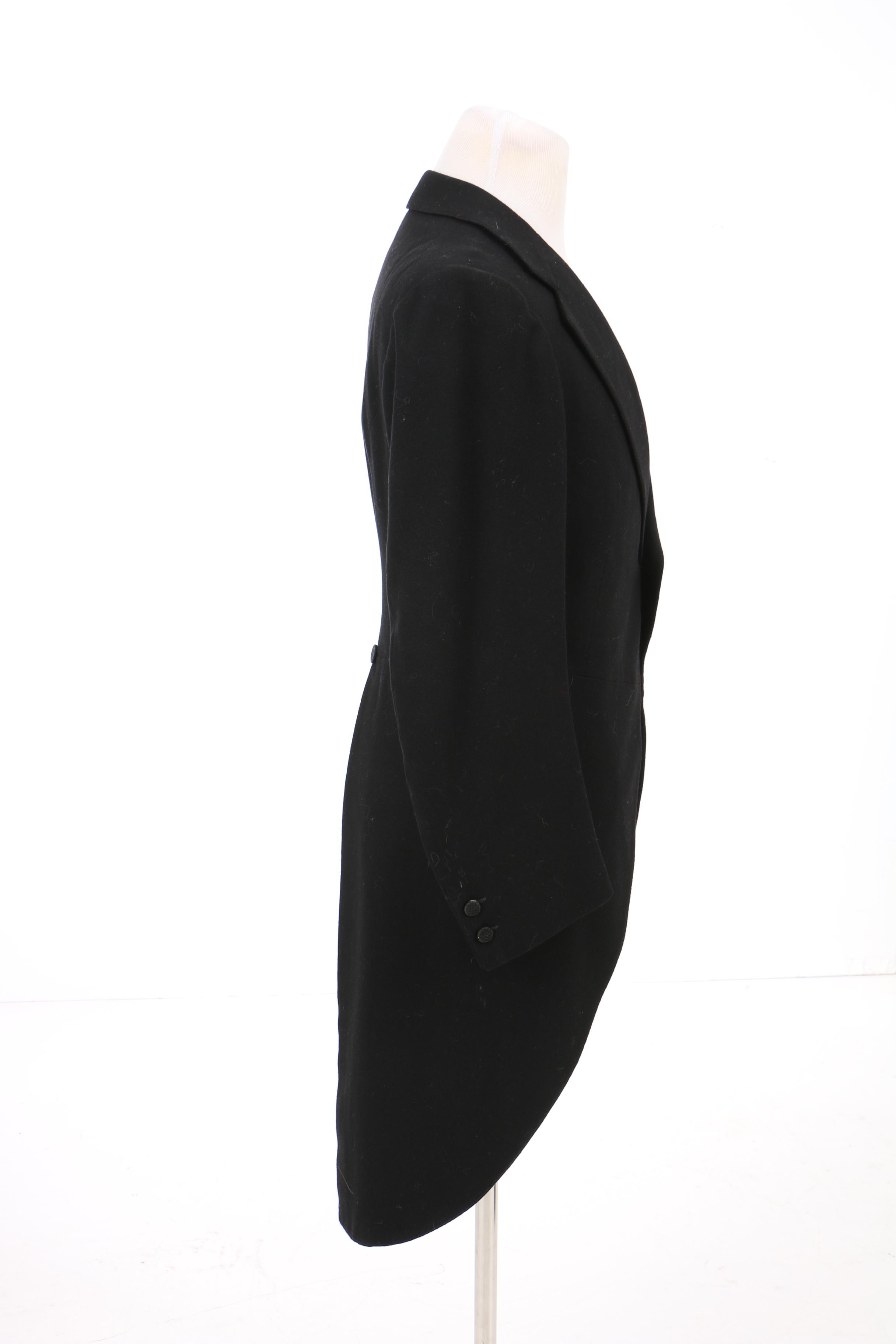 Vintage Brooks Brothers New York Morning Suit with Vest and Striped Trousers