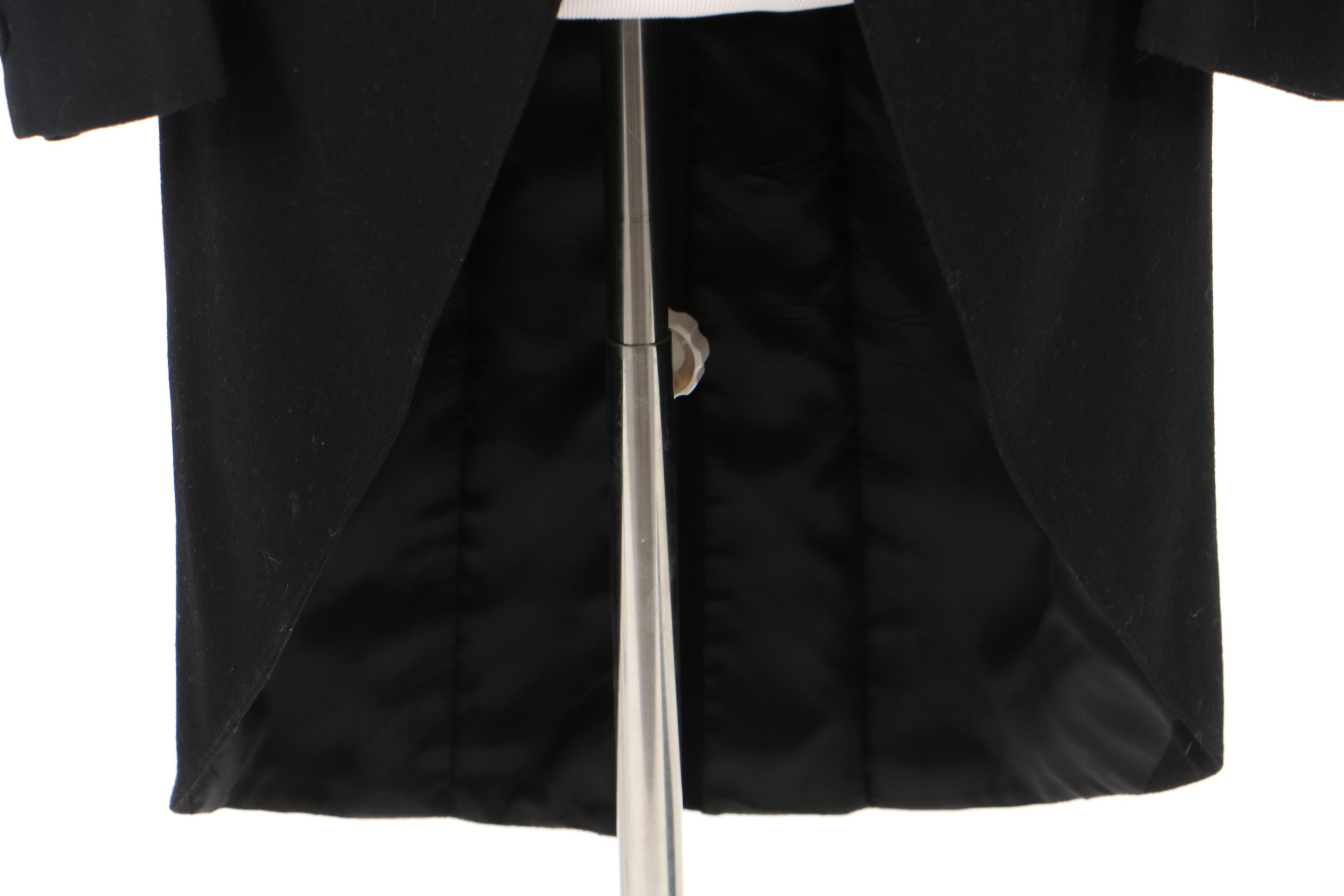 Vintage Brooks Brothers New York Morning Suit with Vest and Striped Trousers