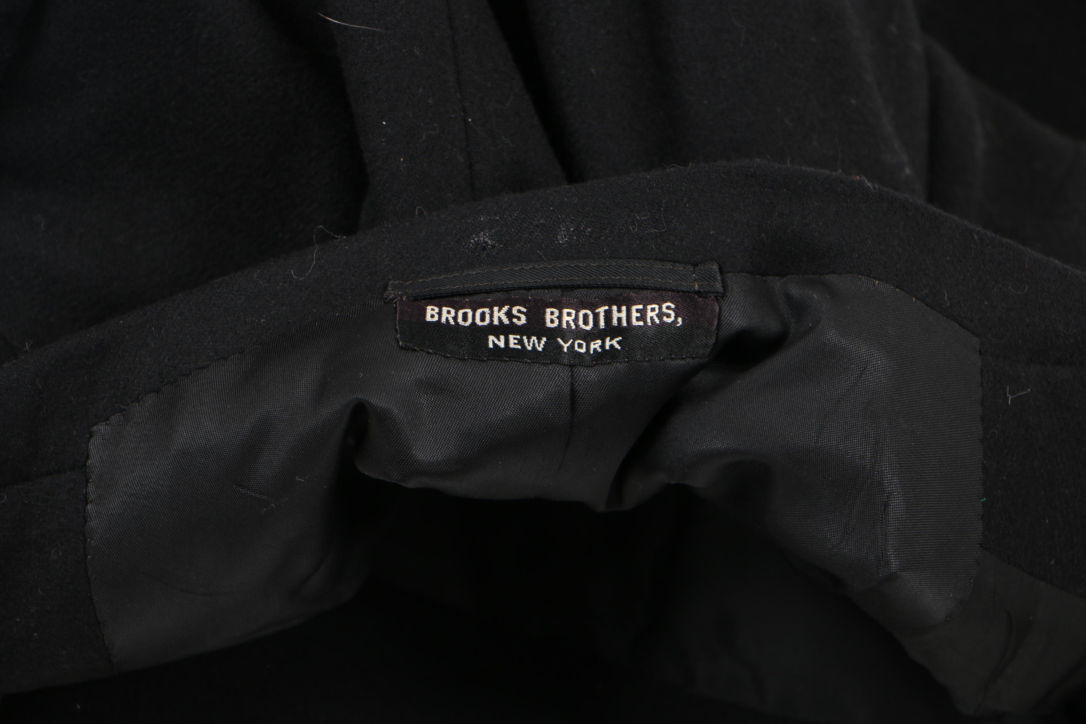 Vintage Brooks Brothers New York Morning Suit with Vest and Striped Trousers