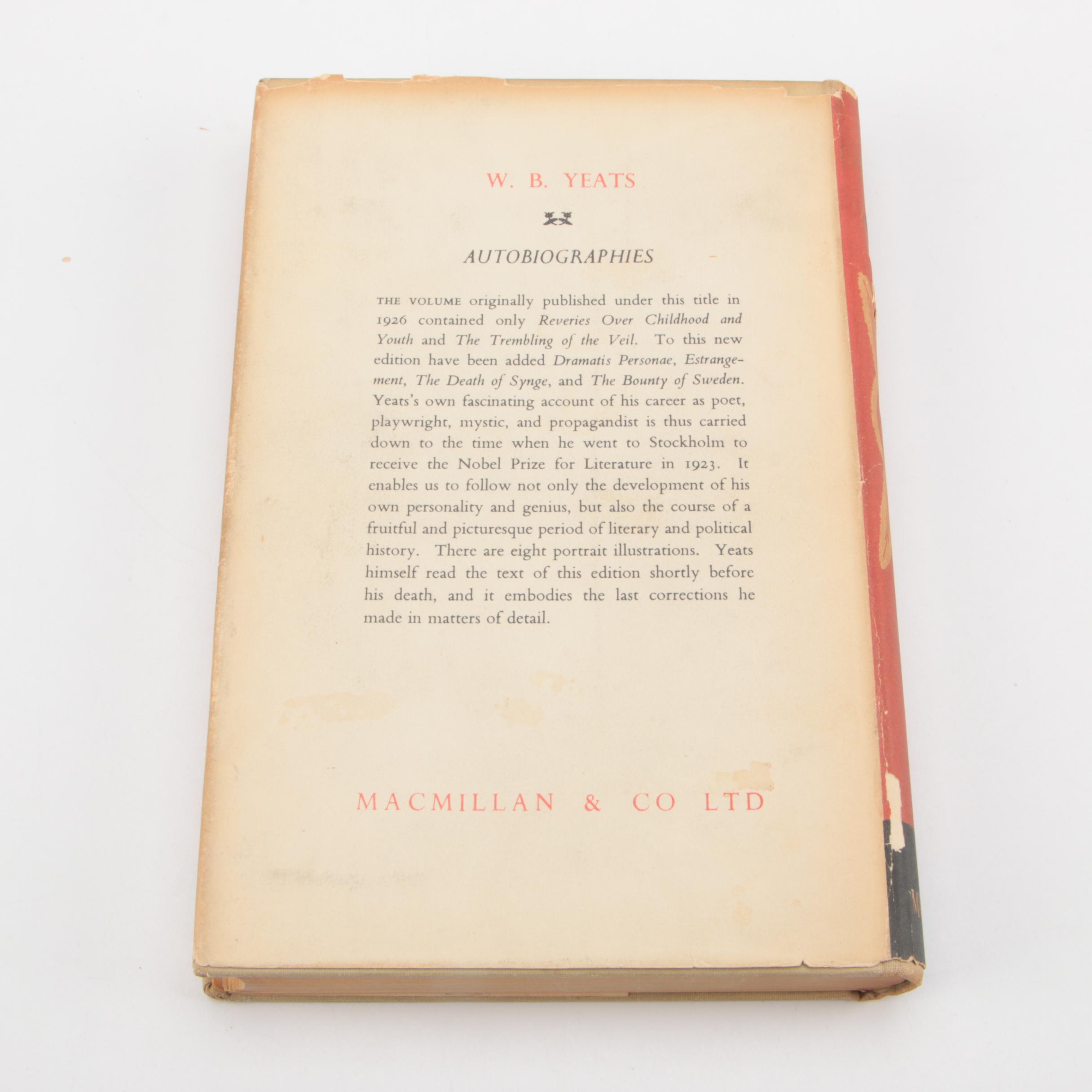 Vintage Novels and Memoirs From Dumas, Shaw, Gautier and Adamic First Edition