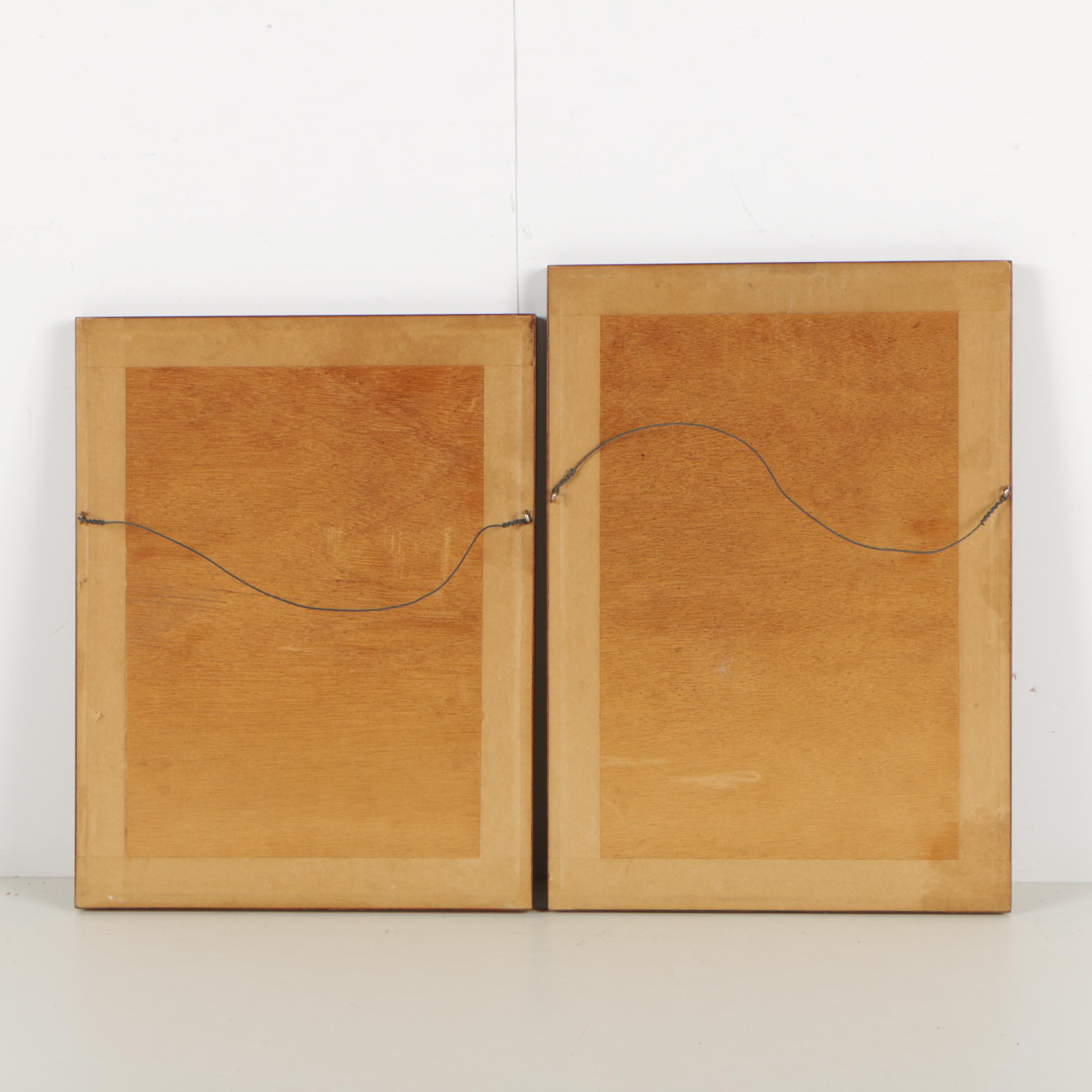 Balinese Gouache and Ink Paintings