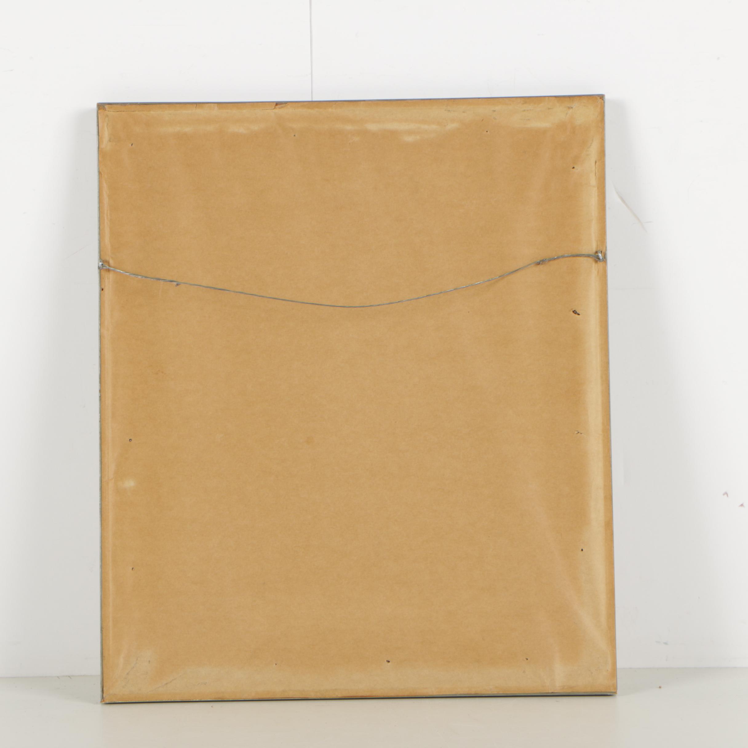 Jack Bilander Etching with Aquatint "Mexican Fruit Vendor"