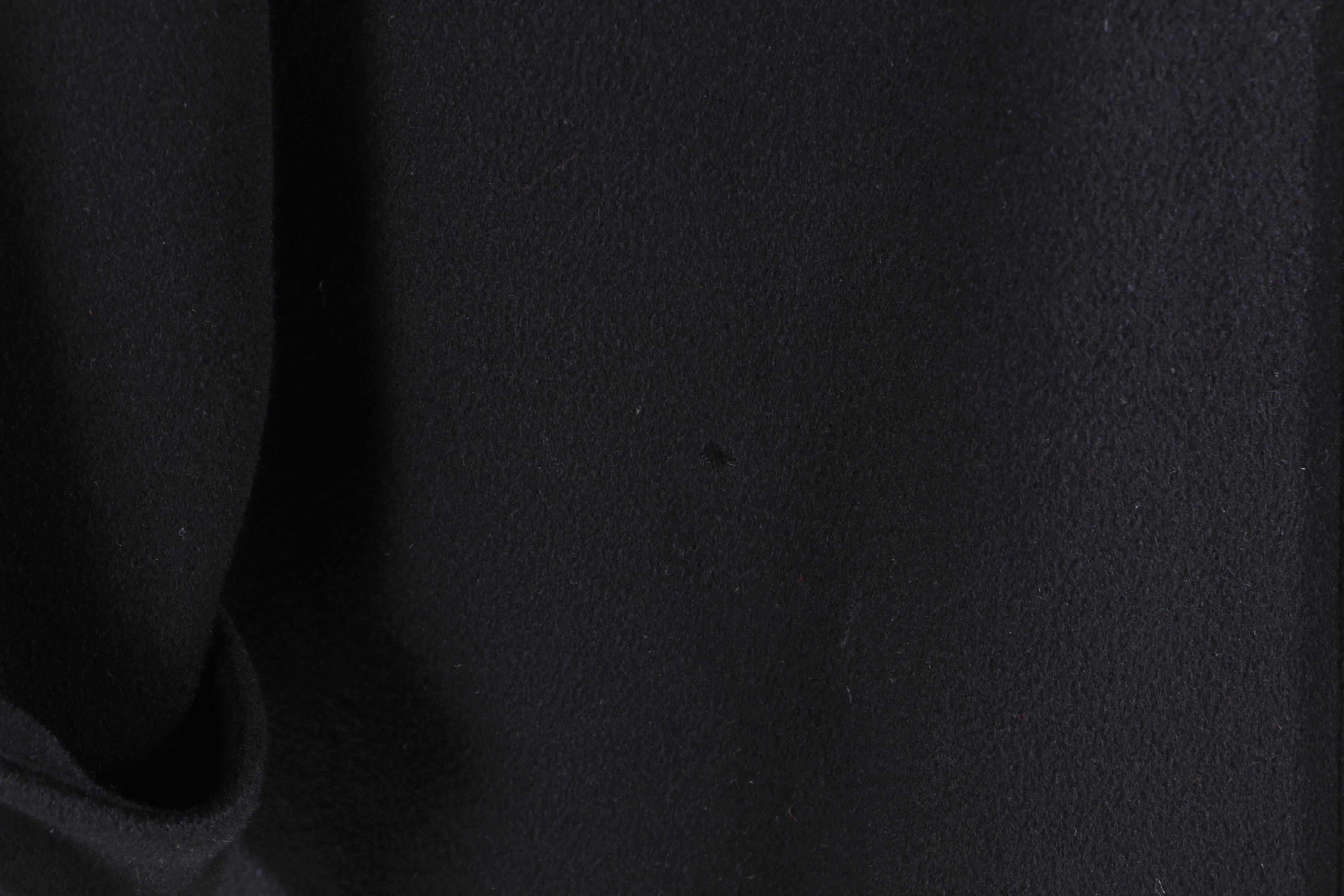 Women's Dale Dressin for Harlan Black Cashmere Coat