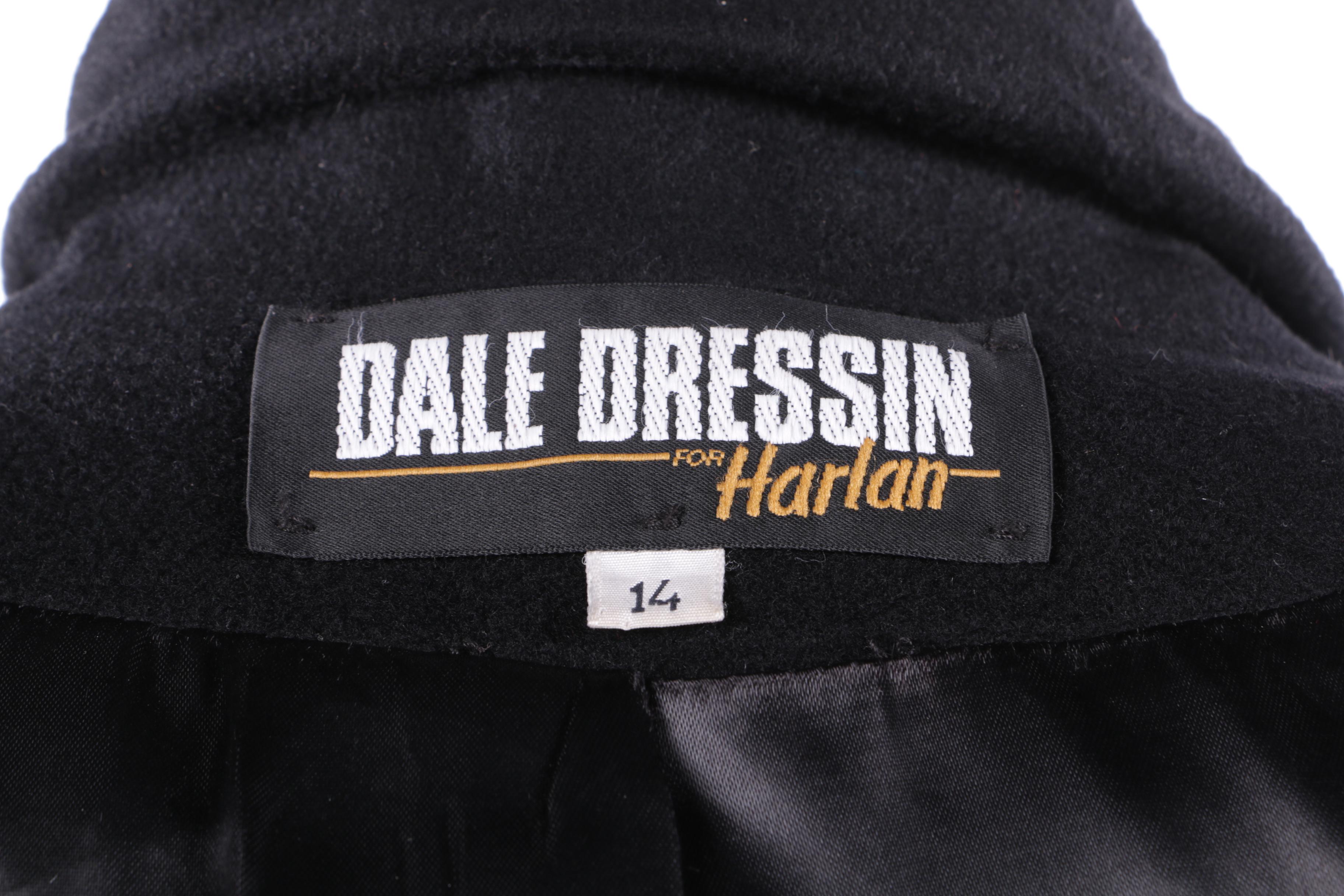 Women's Dale Dressin for Harlan Black Cashmere Coat