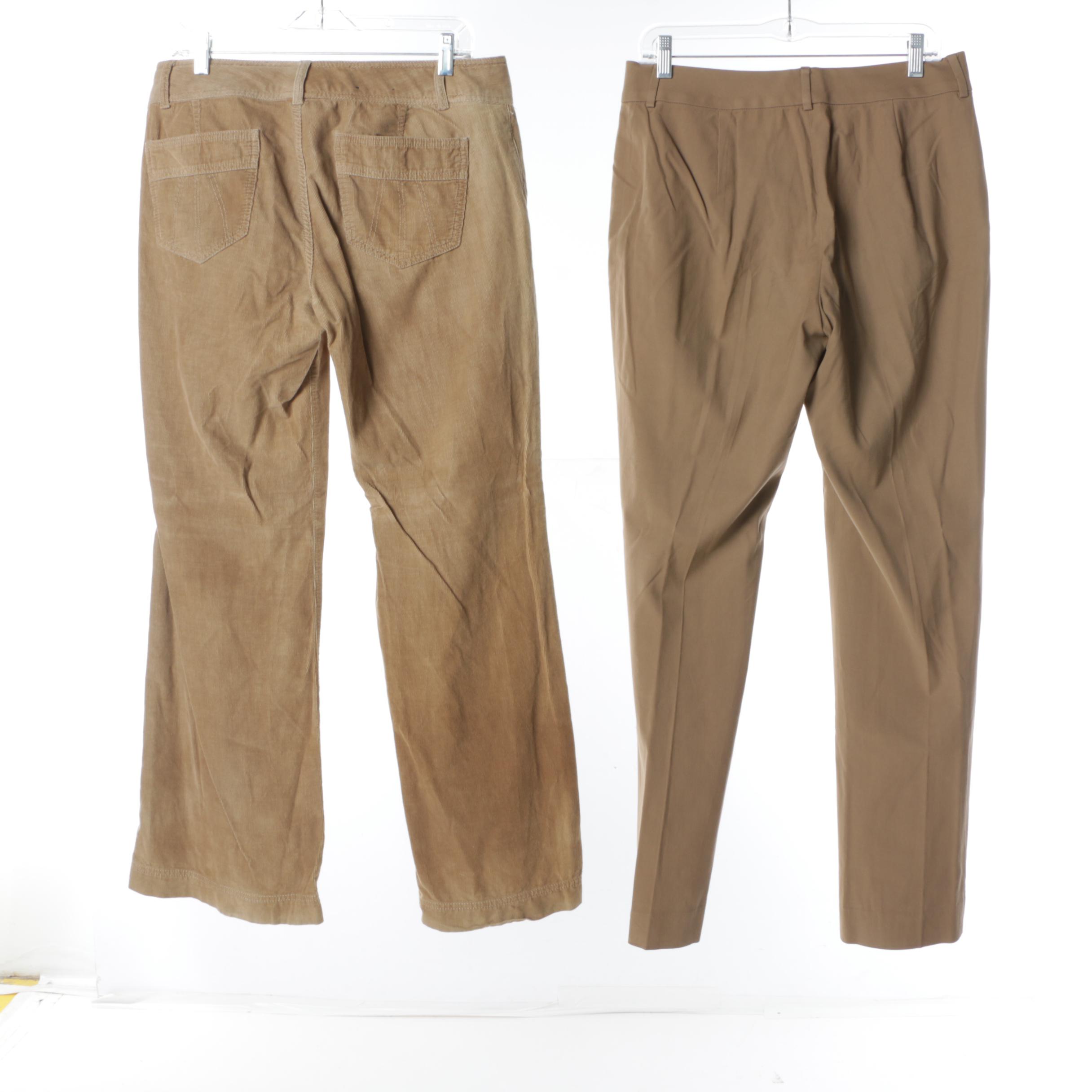 Women's Banana Republic and Lauren by Ralph Lauren Khaki Pants