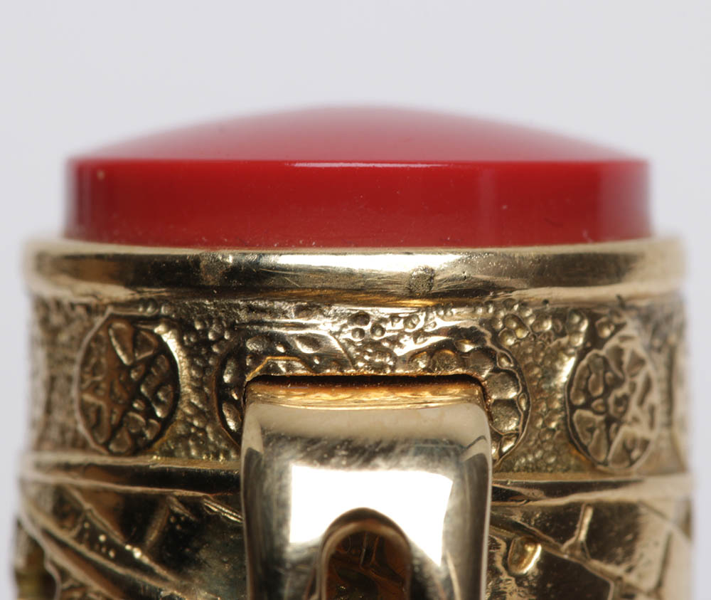 Omas 3,000th Anniversary of Jerusalem Pattern 18kt Gold Pen