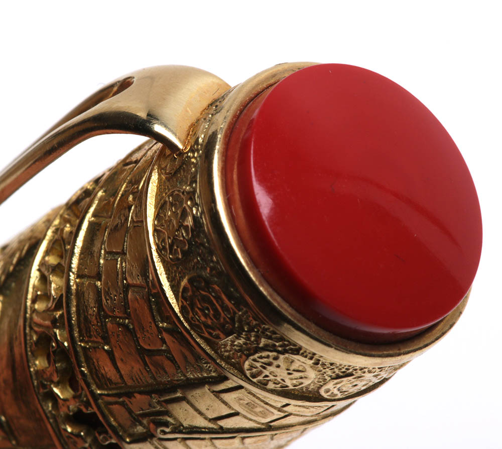 Omas 3,000th Anniversary of Jerusalem Pattern 18kt Gold Pen