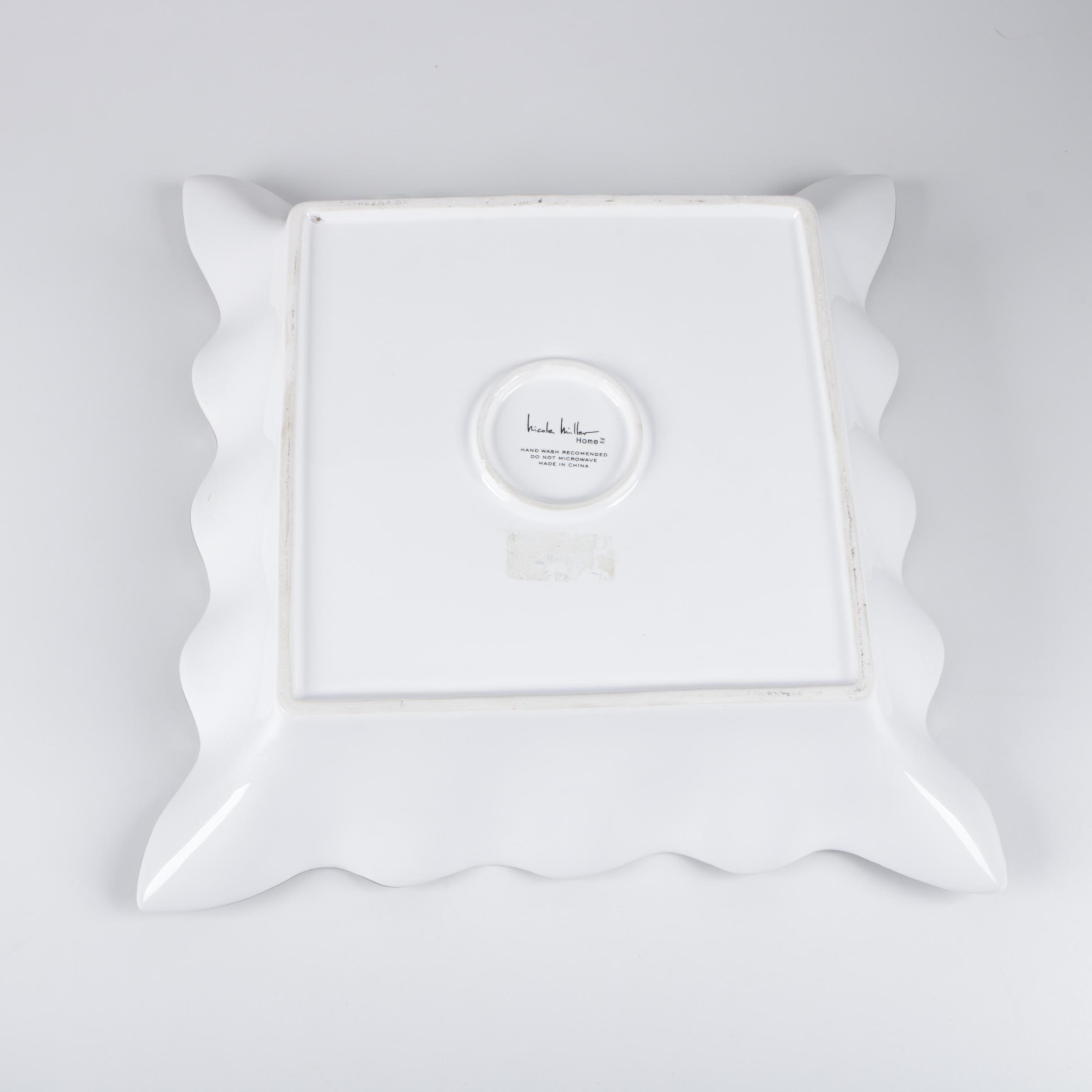 "Nicole Miller Home" Rectangular Dishes