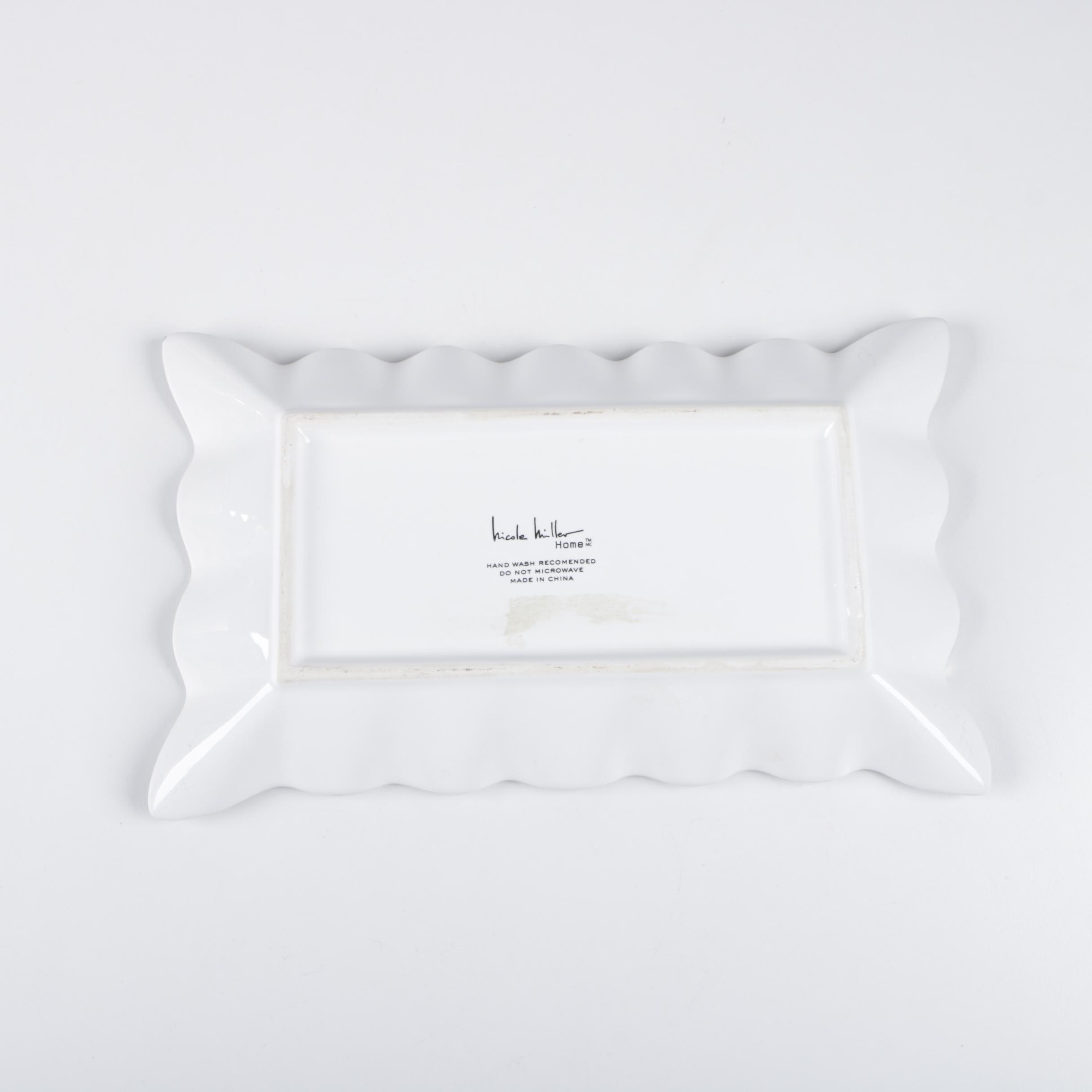 "Nicole Miller Home" Rectangular Dishes
