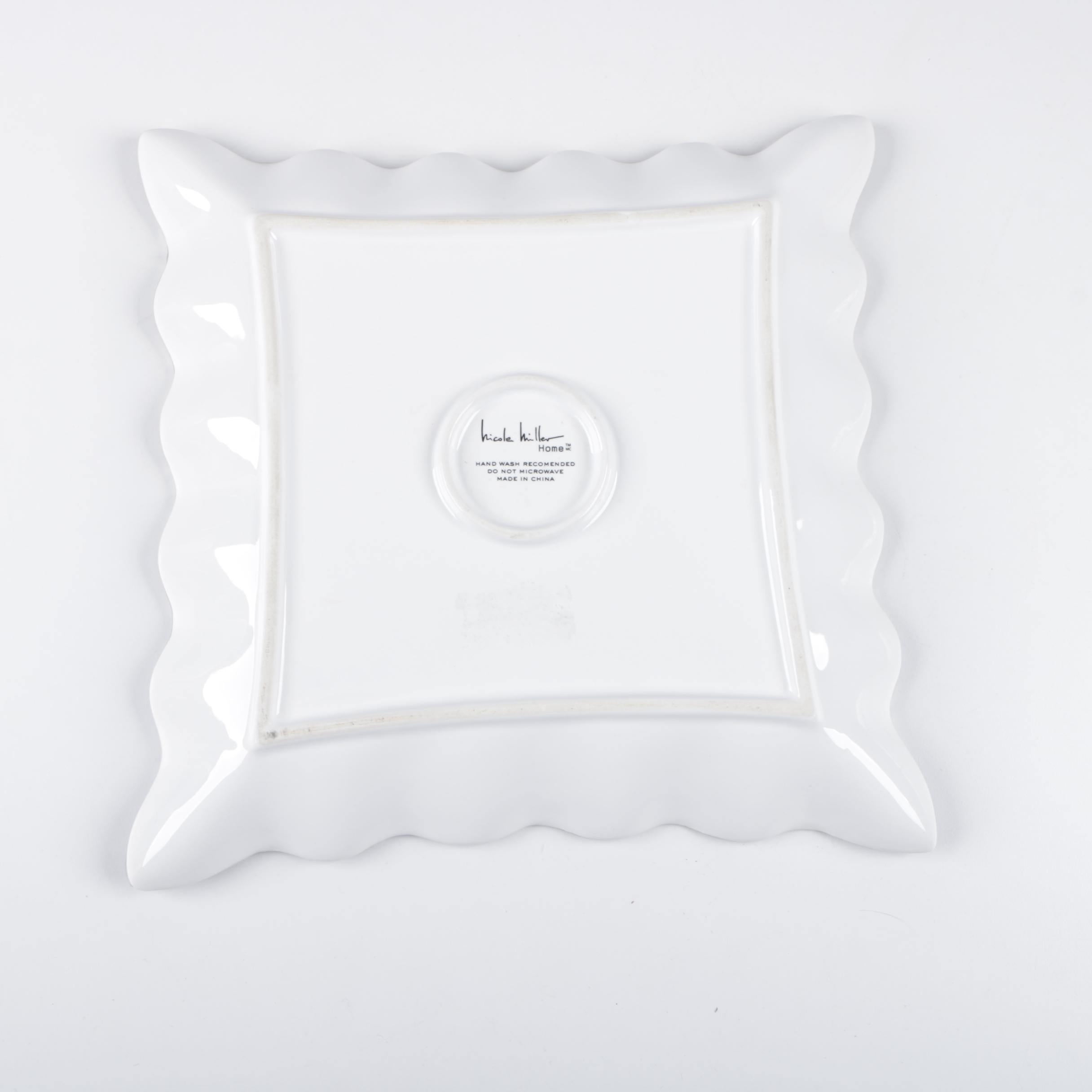 "Nicole Miller Home" Rectangular Dishes