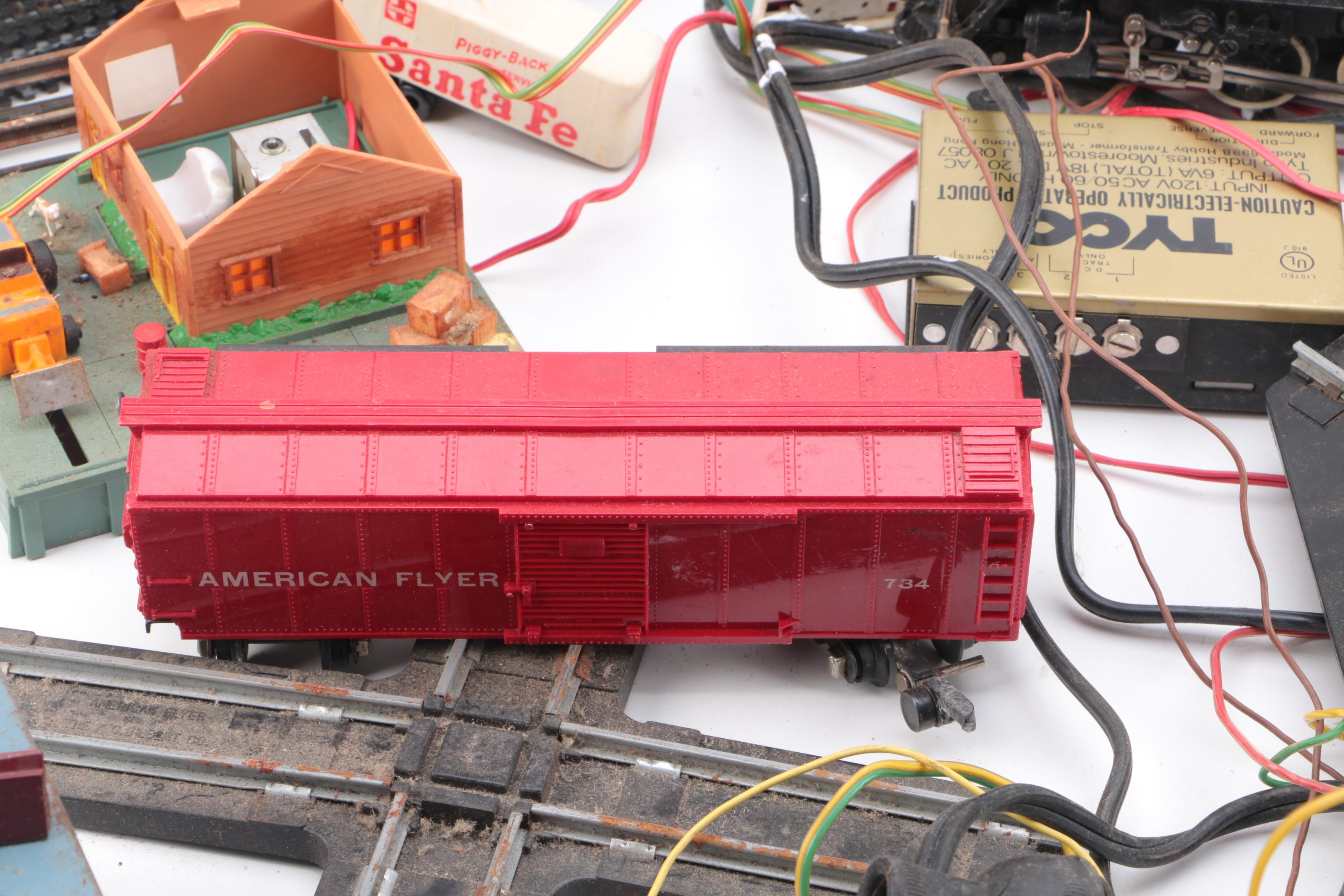 HO and S Scale Train Cars, Track, Switches and Other Accessories