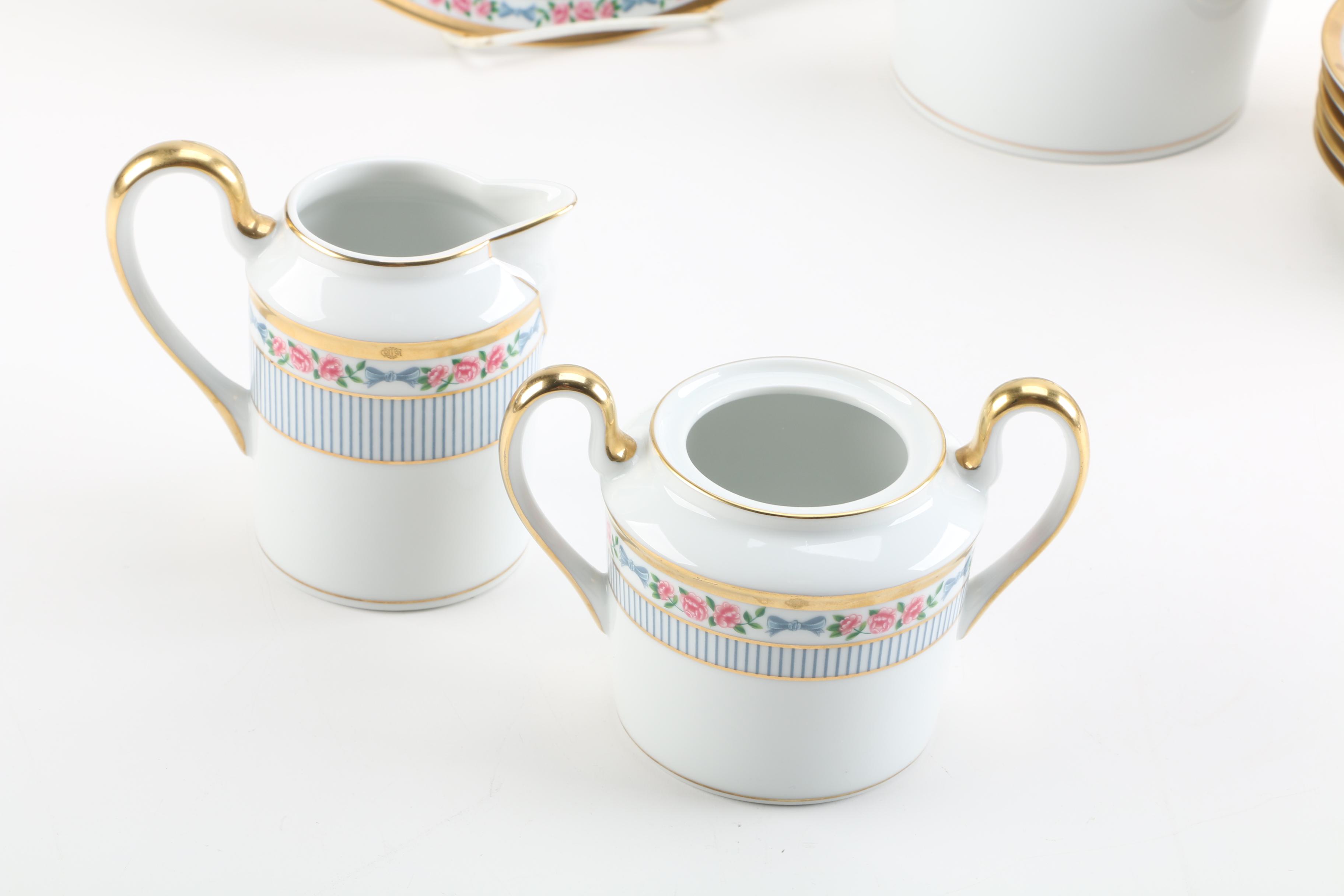 Christian Dior "Dior Rose" Tea Set, Circa 1991-1999