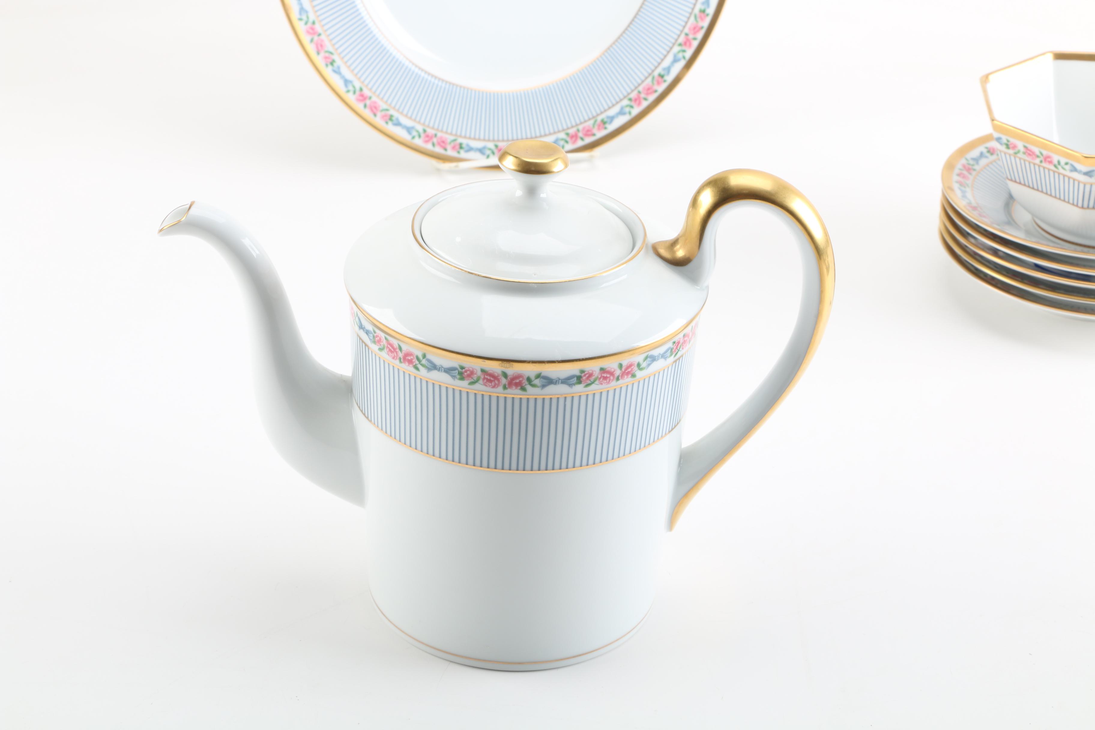 Christian Dior "Dior Rose" Tea Set, Circa 1991-1999