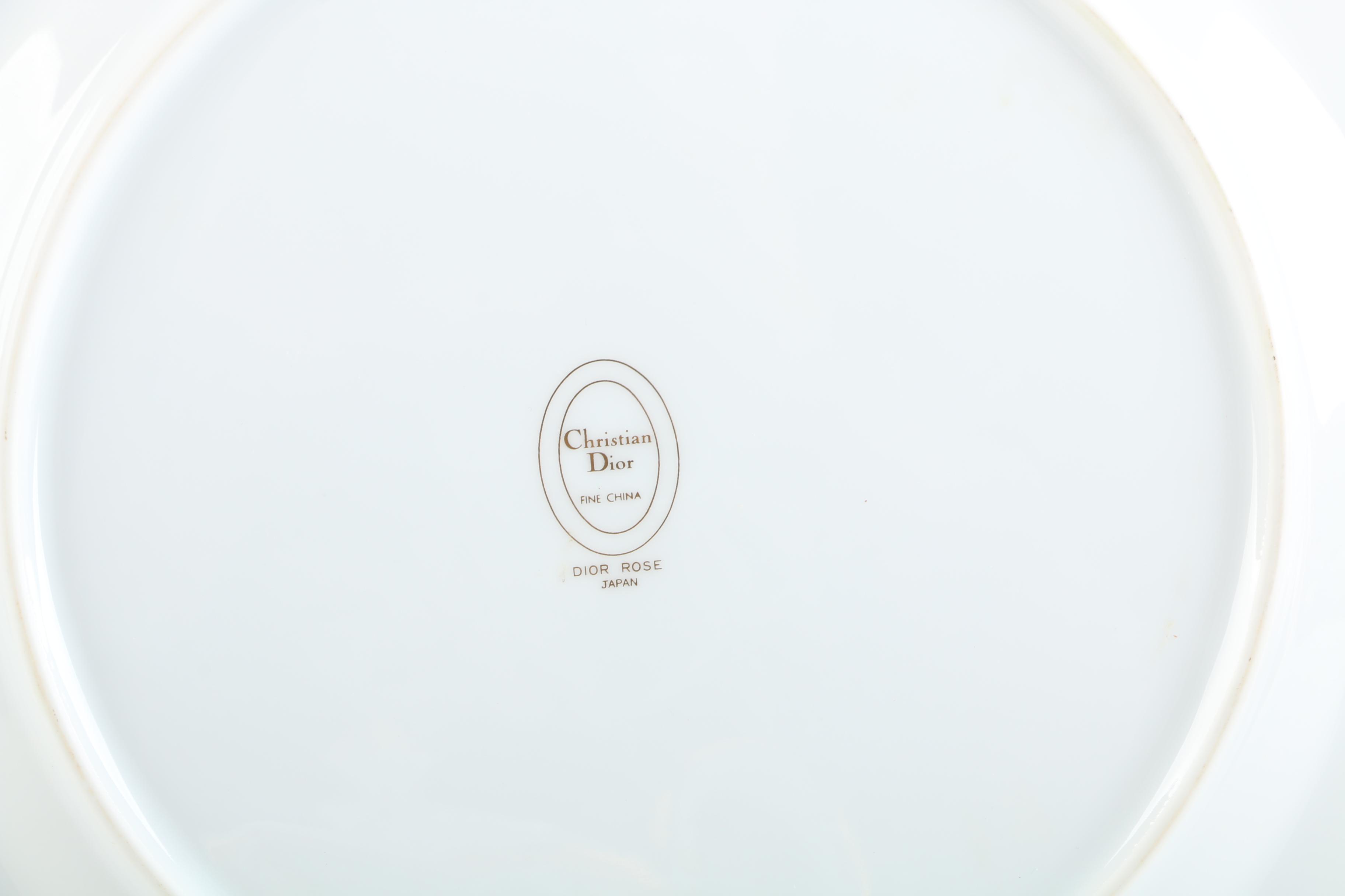 Christian Dior "Dior Rose" Tea Set, Circa 1991-1999